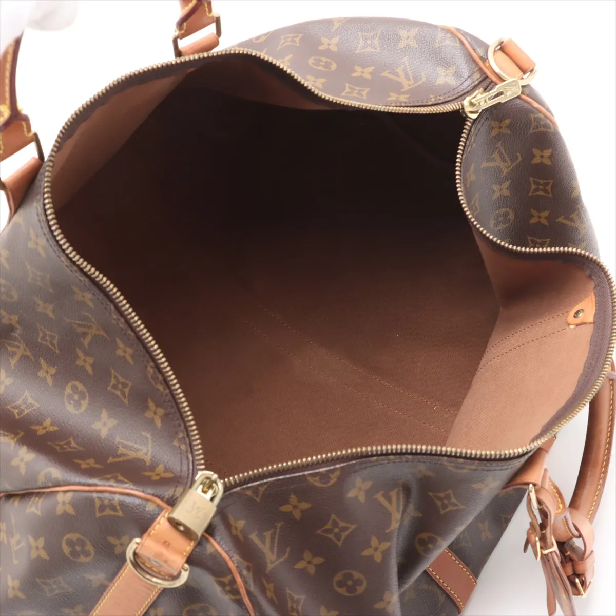Monogram Keepall Bandouliere 55 M41414 VI0993 Brown — view 8