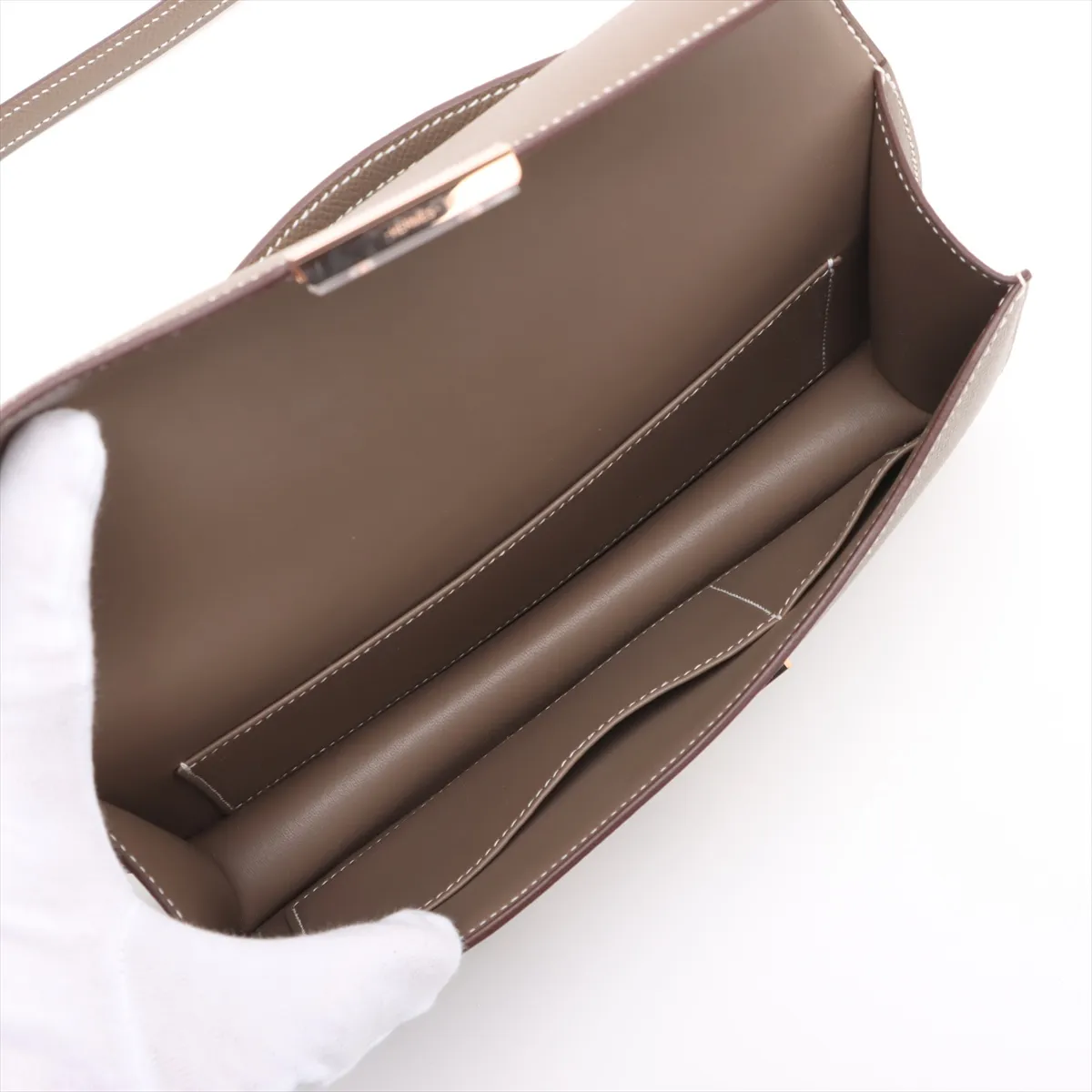 Constance Elan Miroir Vaux Epson Etoupe Rose gold hardware K:2025 With mirror — view 6