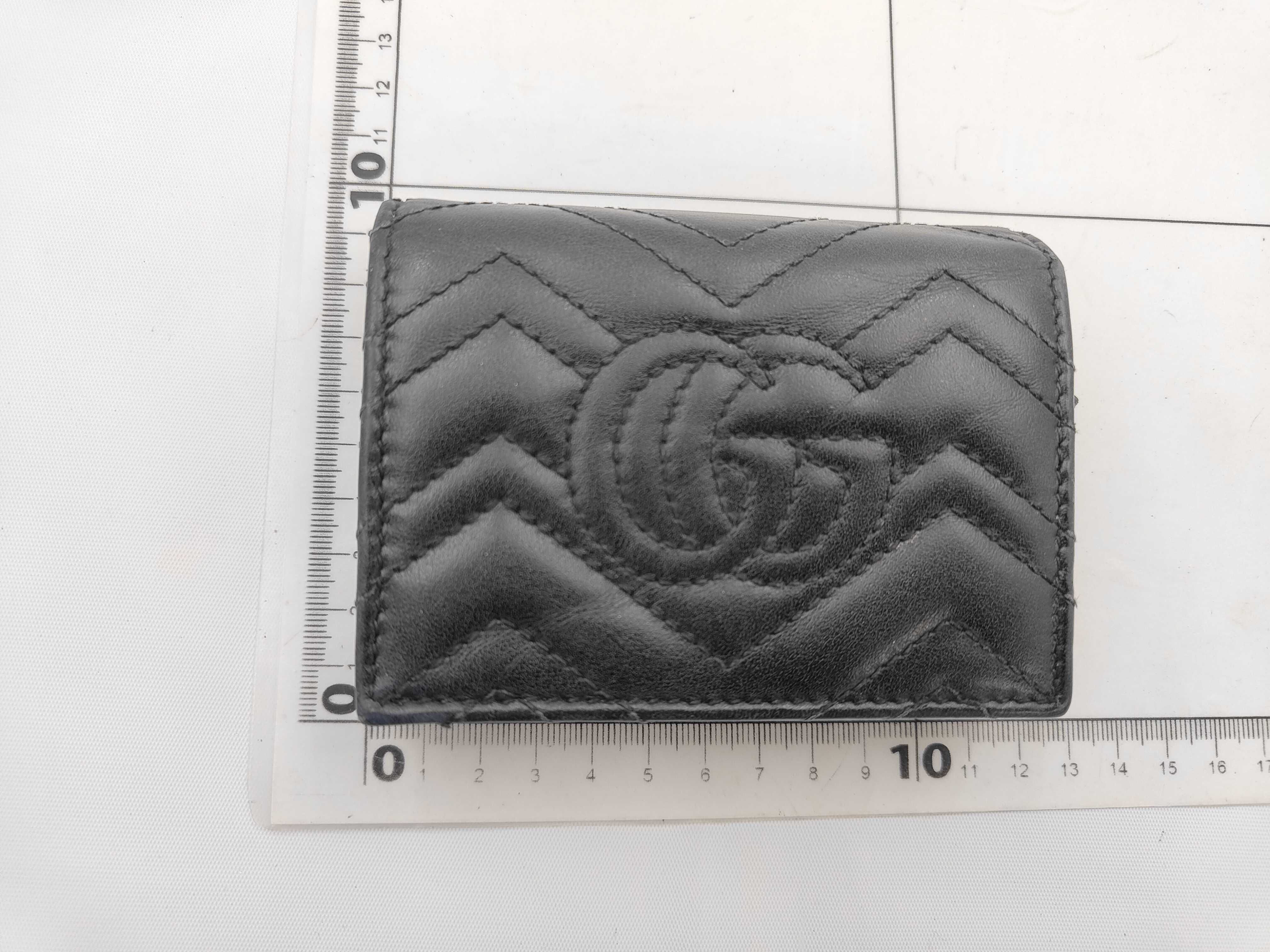 GG Marmont Calfskin Wallet 466492 — view 2