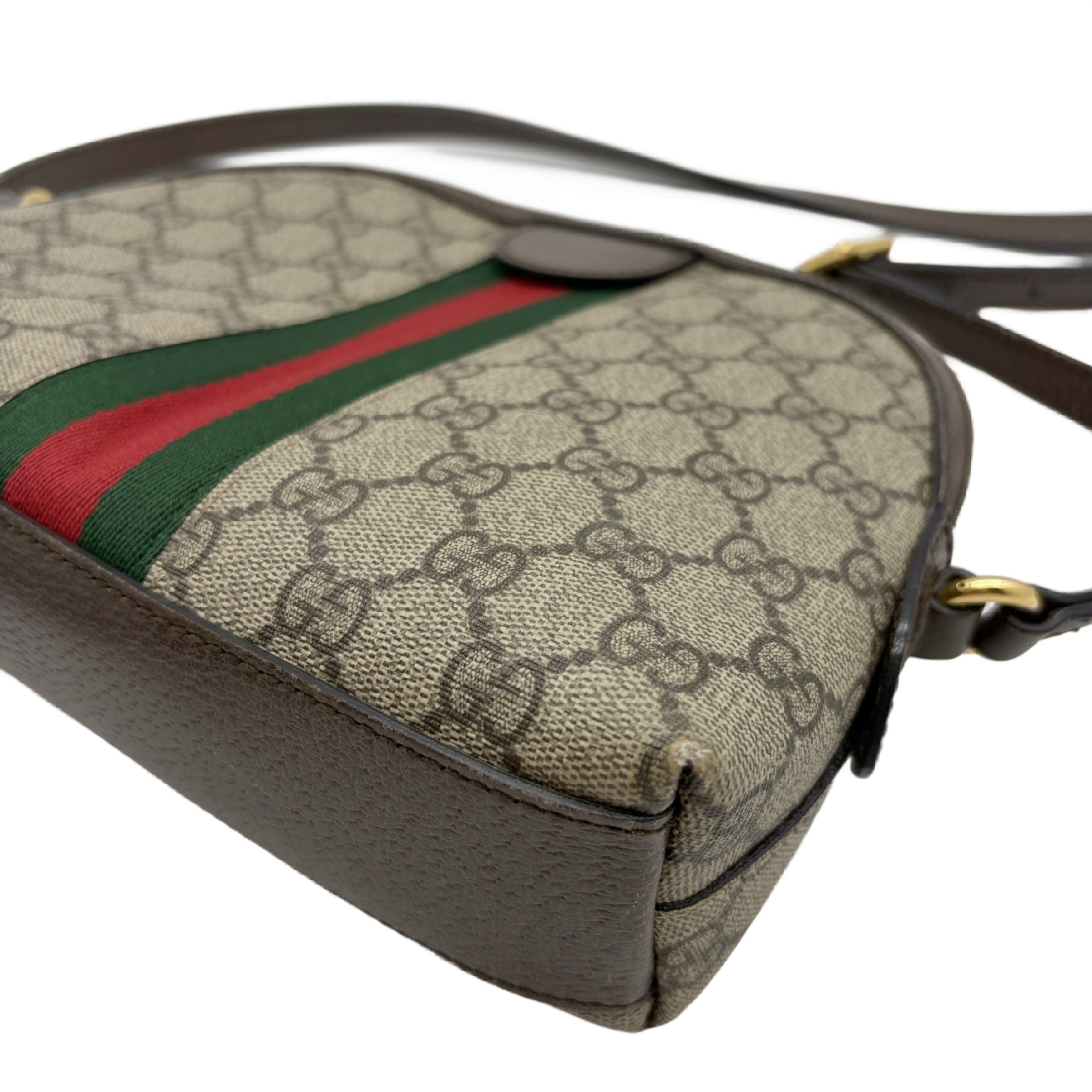Ophidia GG Supreme Shoulder Bag (Sherry Line) — view 6