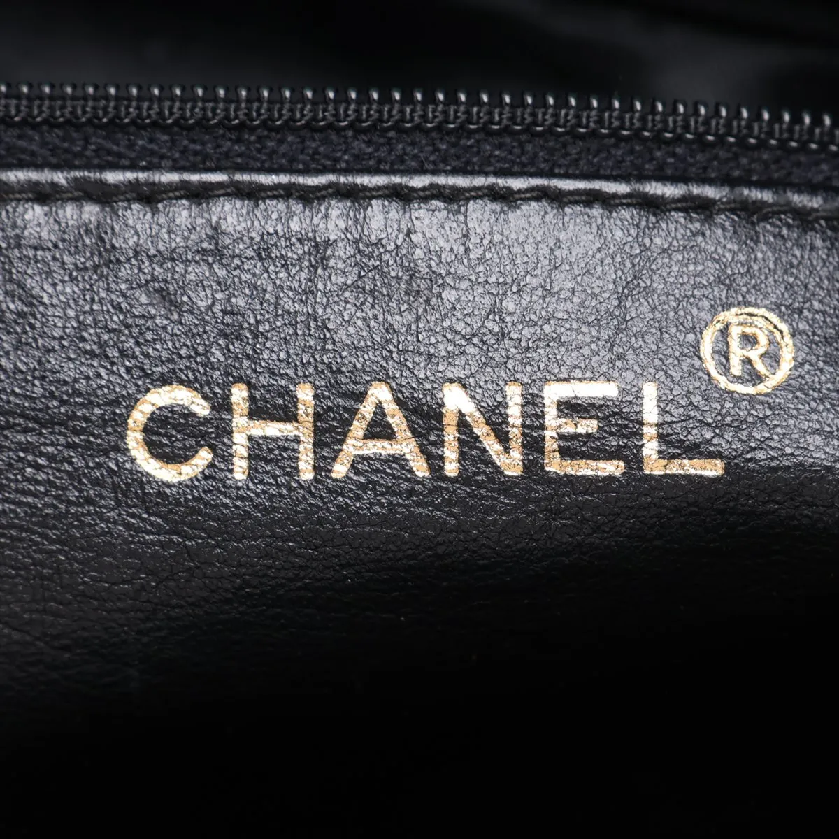 Matelassé Lambskin Chain Shoulder Bag, Black with Gold Hardware, Item No. 2620279 (Serial Number 2) — view 10