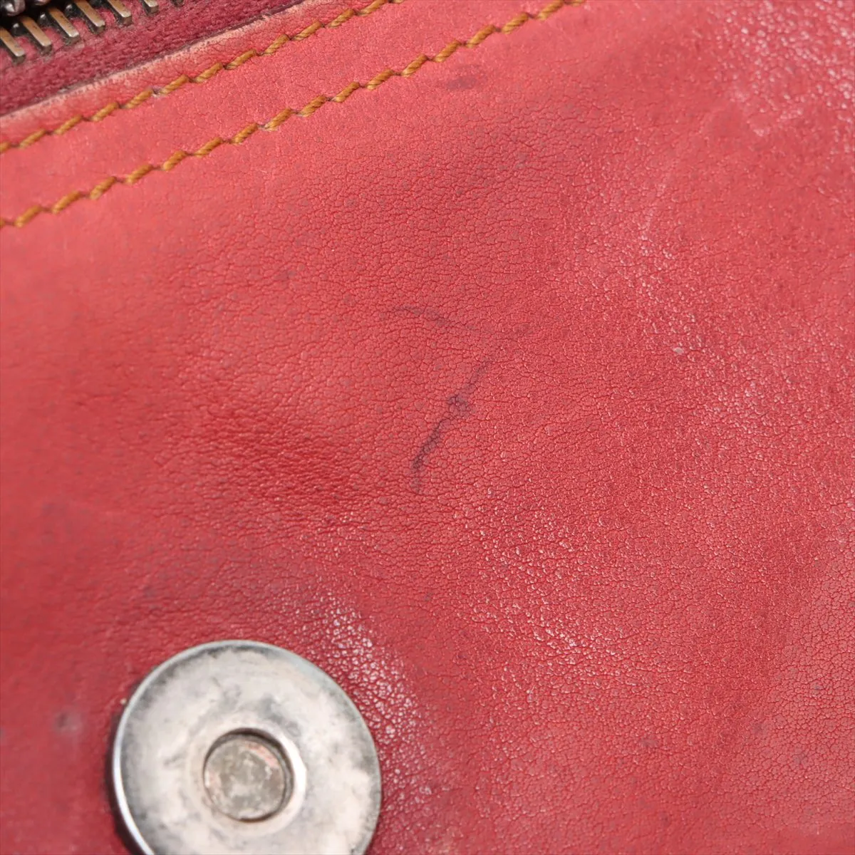 Gaucho Leather Shoulder Bag Bordeaux — view 11