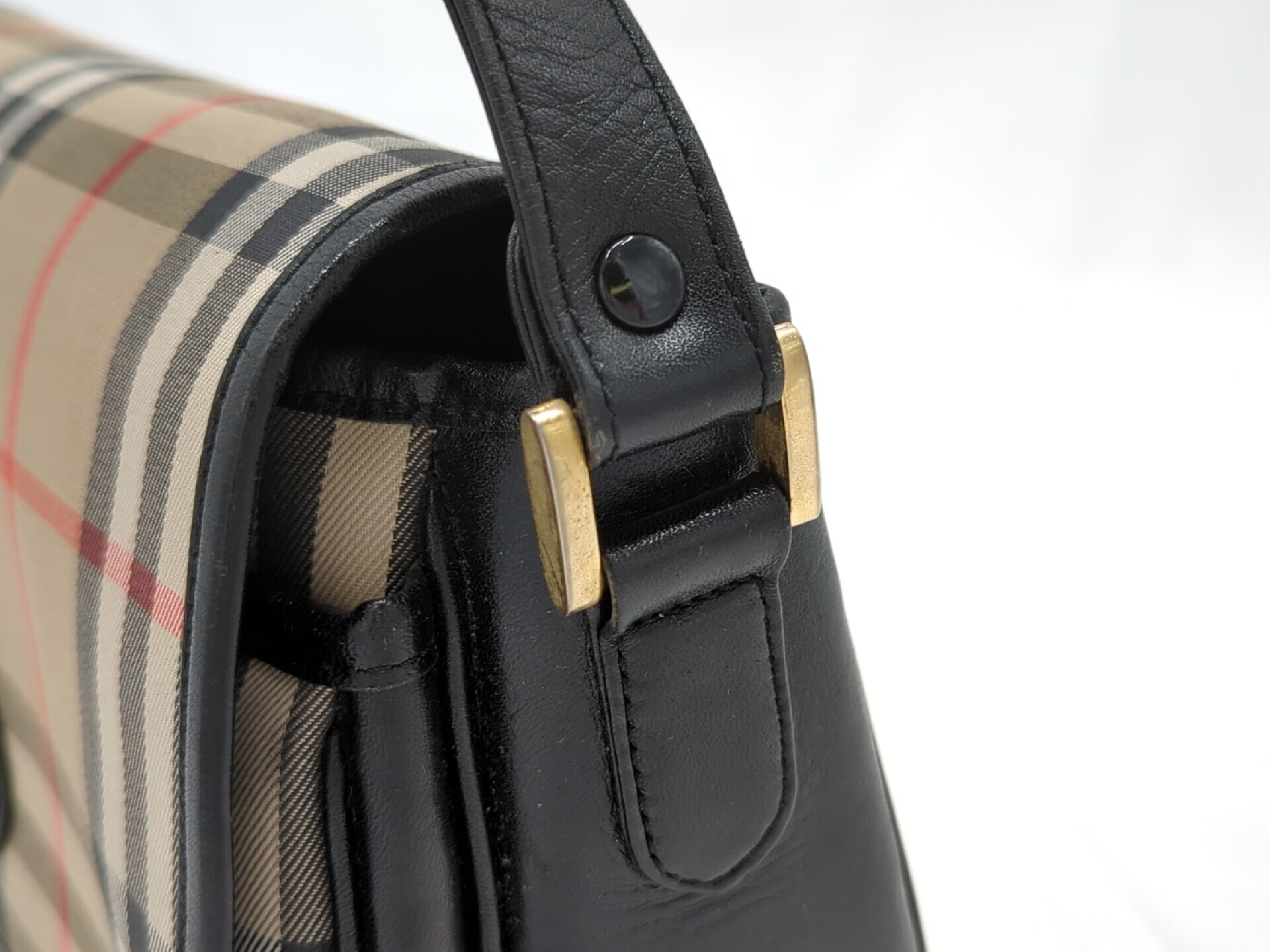 Check Shoulder Bag — view 7
