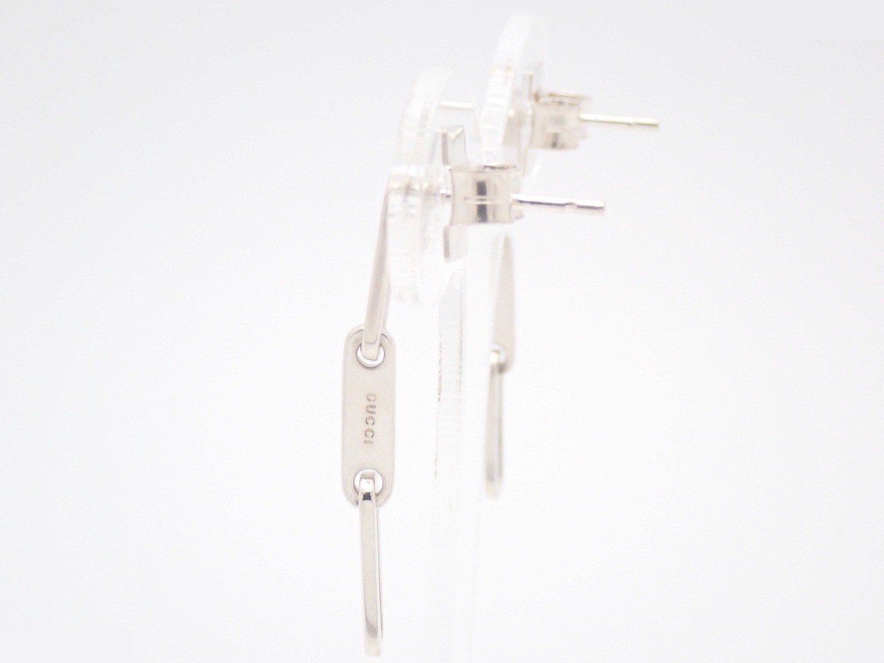 Triple Plate Swing Earrings, 925 Sterling Silver, 2.2g — view 3