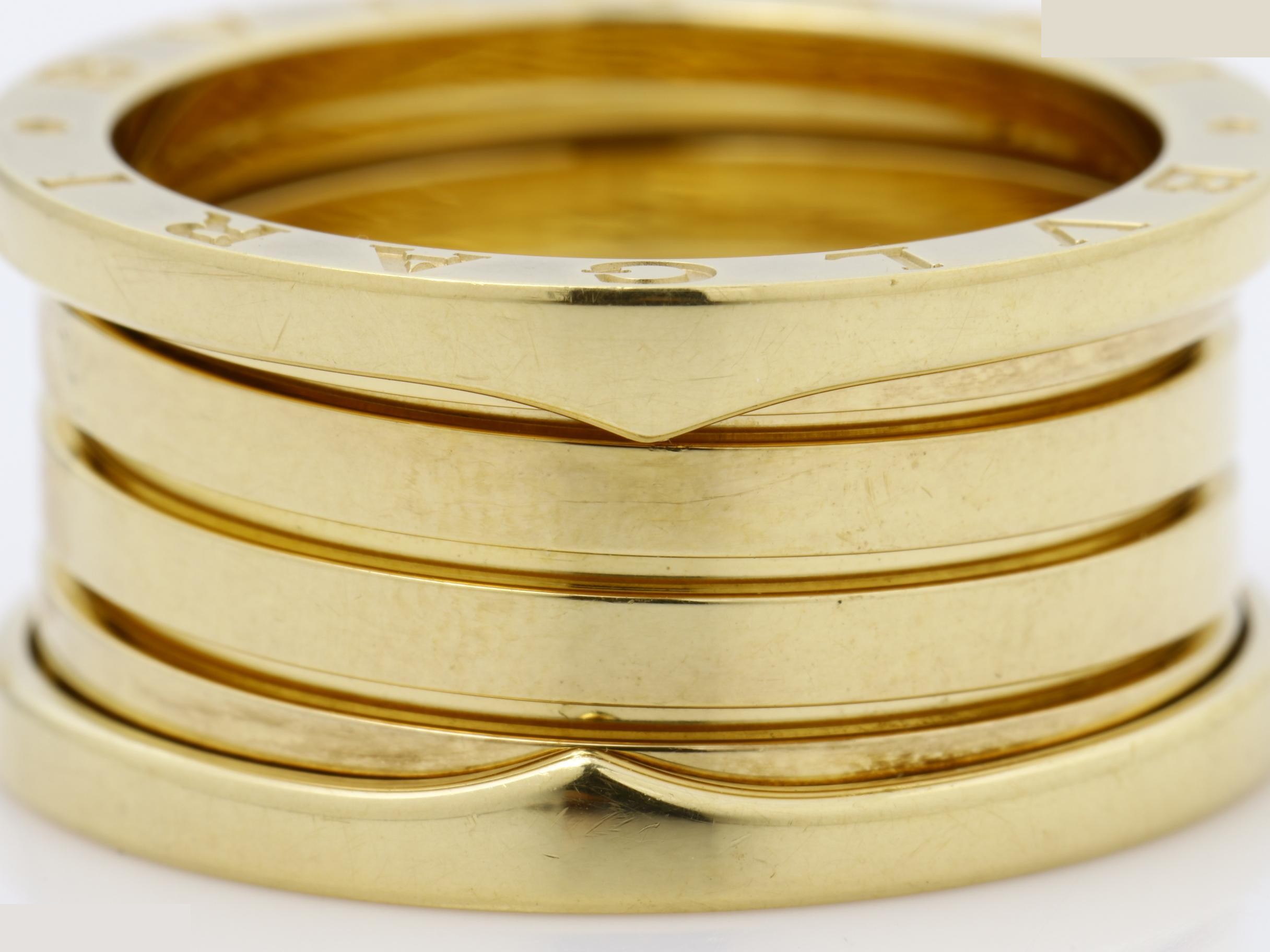 750YG B.zero1 Ring, Size 54, 10.2g — view 2