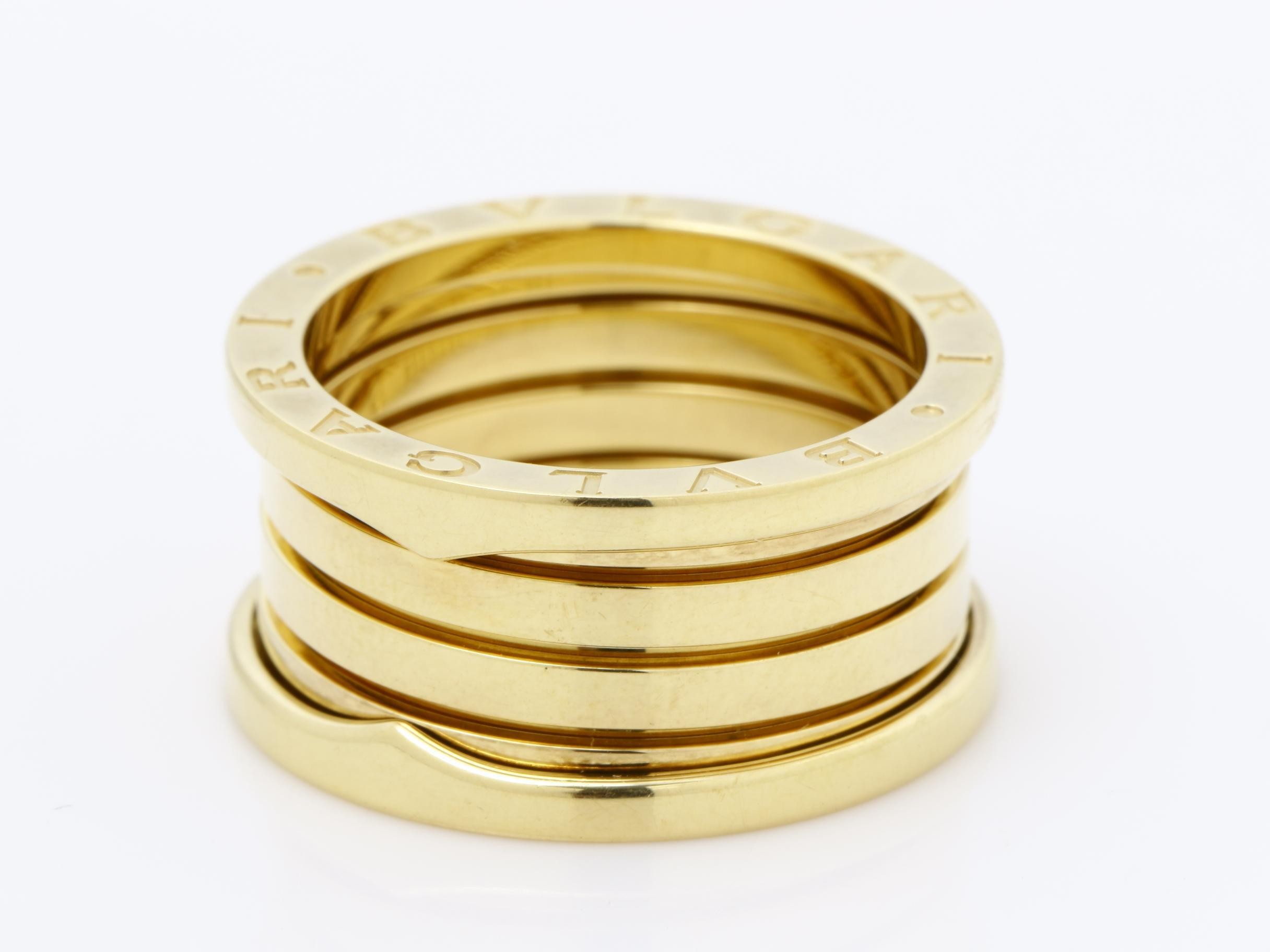 750YG B.zero1 Ring, Size 54, 10.2g — view 3