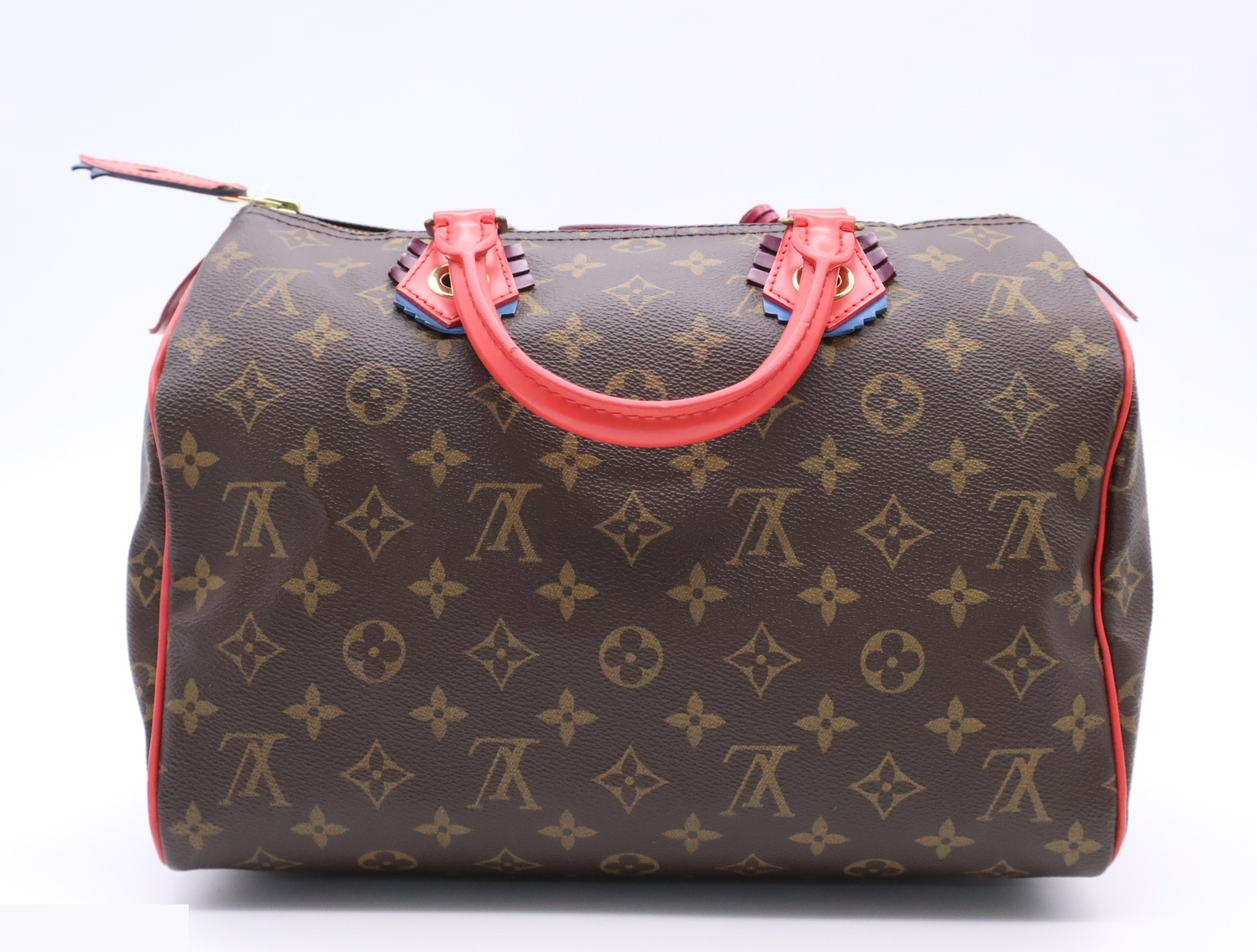 Monogram Speedy 30 Totem Flamingo - Includes padlock, 2 keys, and clochette. — view 2