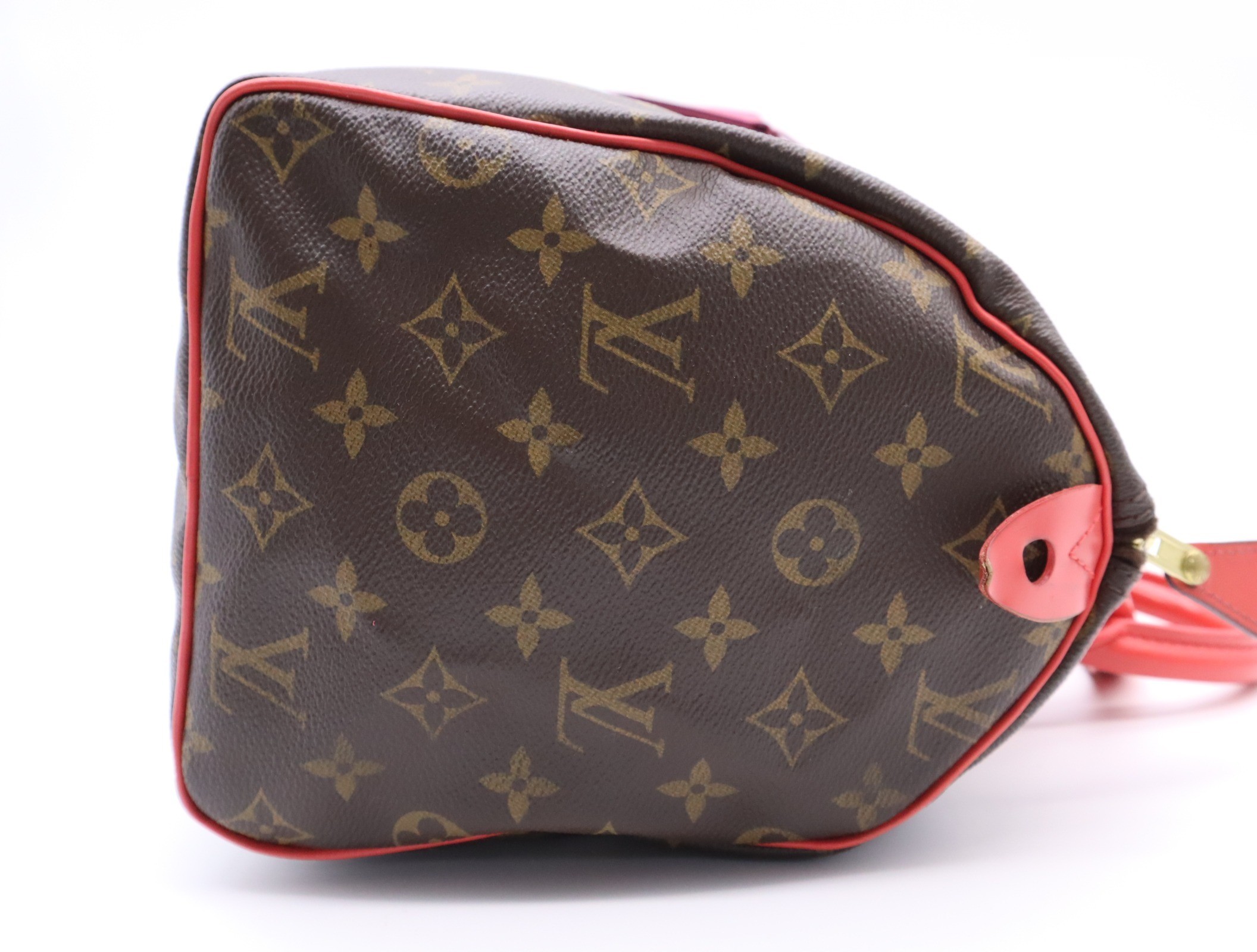Monogram Speedy 30 Totem Flamingo - Includes padlock, 2 keys, and clochette. — view 5