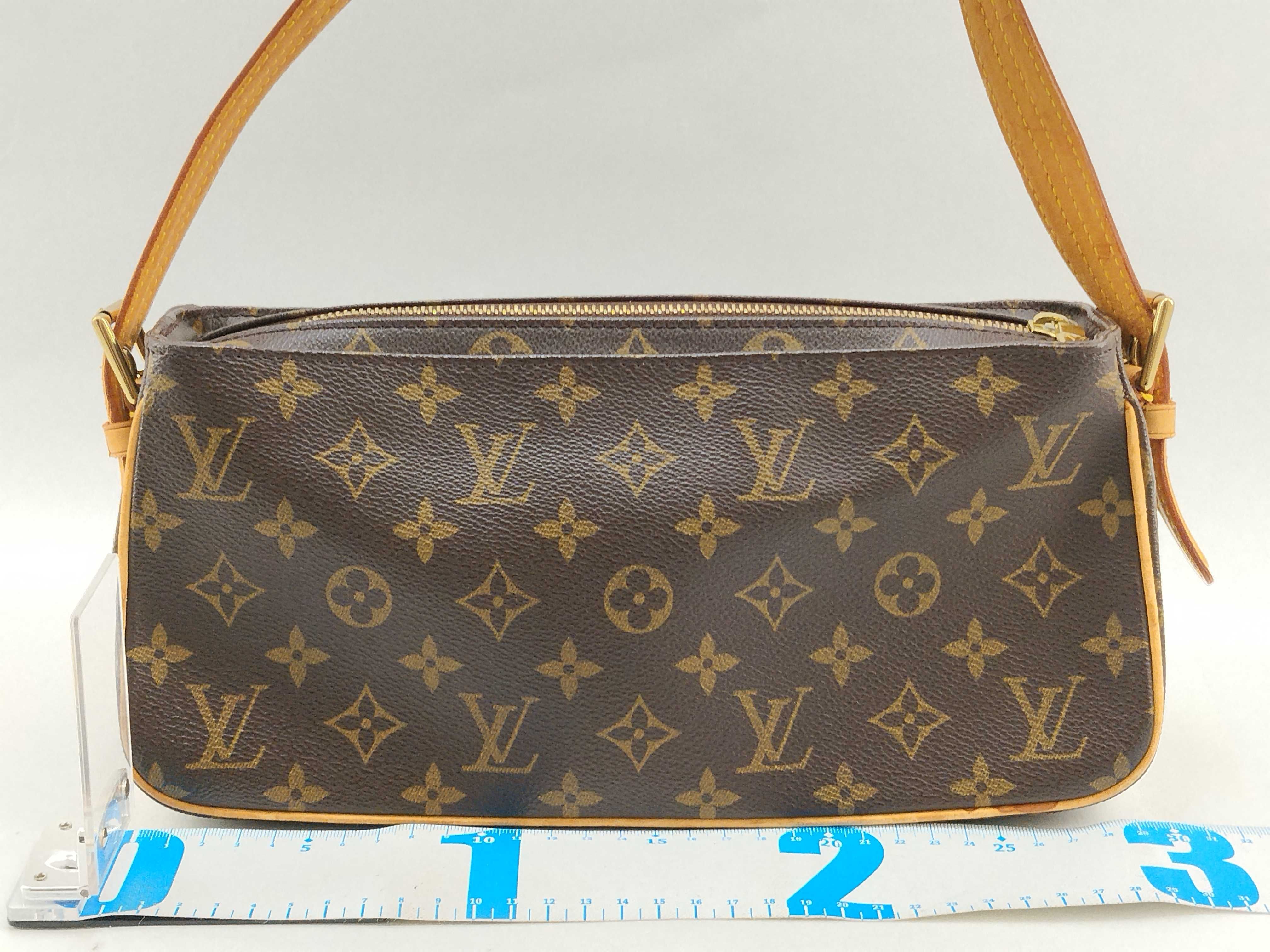 Monogram Vuitton Monogram Vivacite MM M51164 Brown Shoulder Bag (Serial number unclear) — view 2