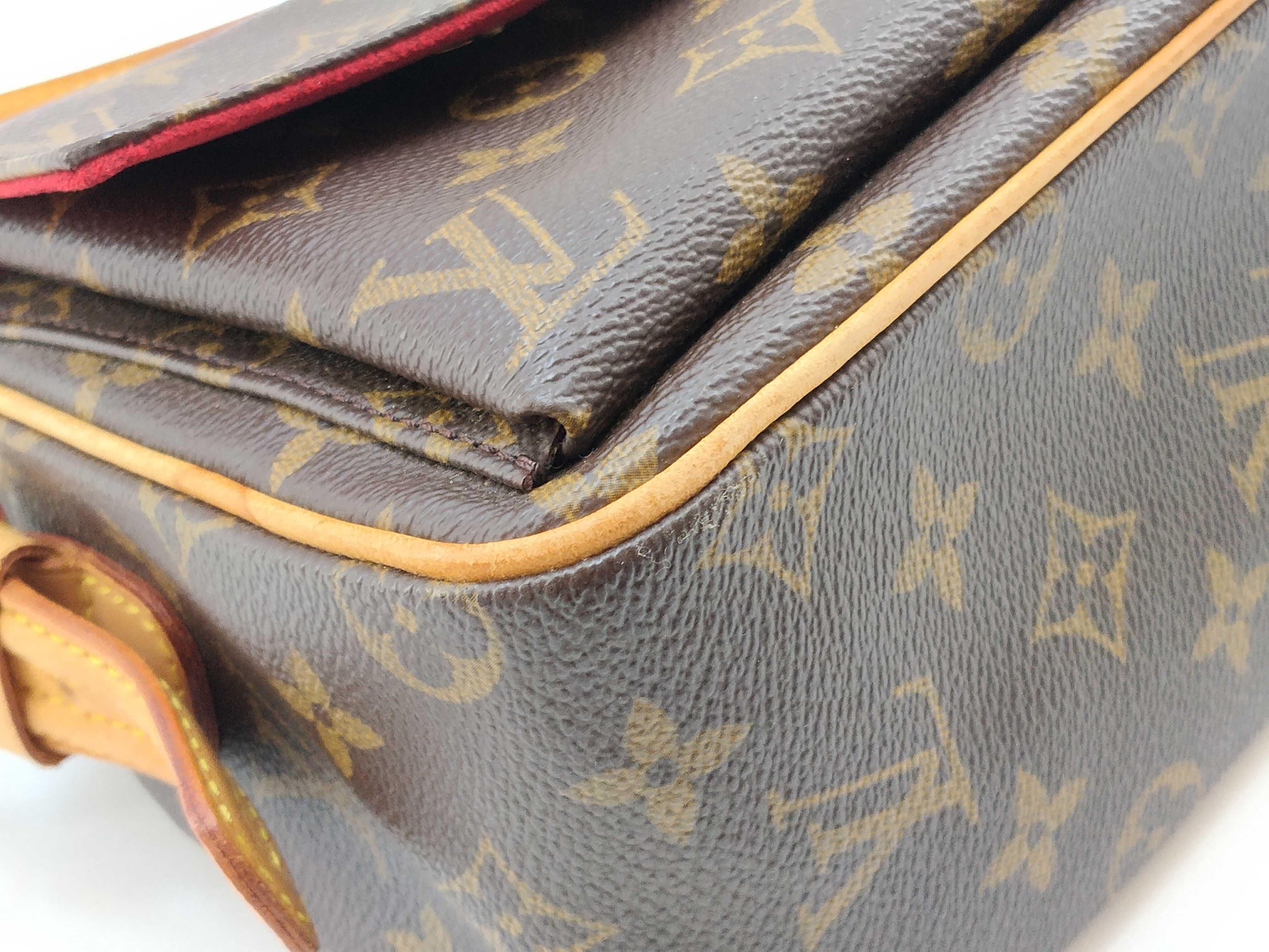 Monogram Vuitton Monogram Vivacite MM M51164 Brown Shoulder Bag (Serial number unclear) — view 3