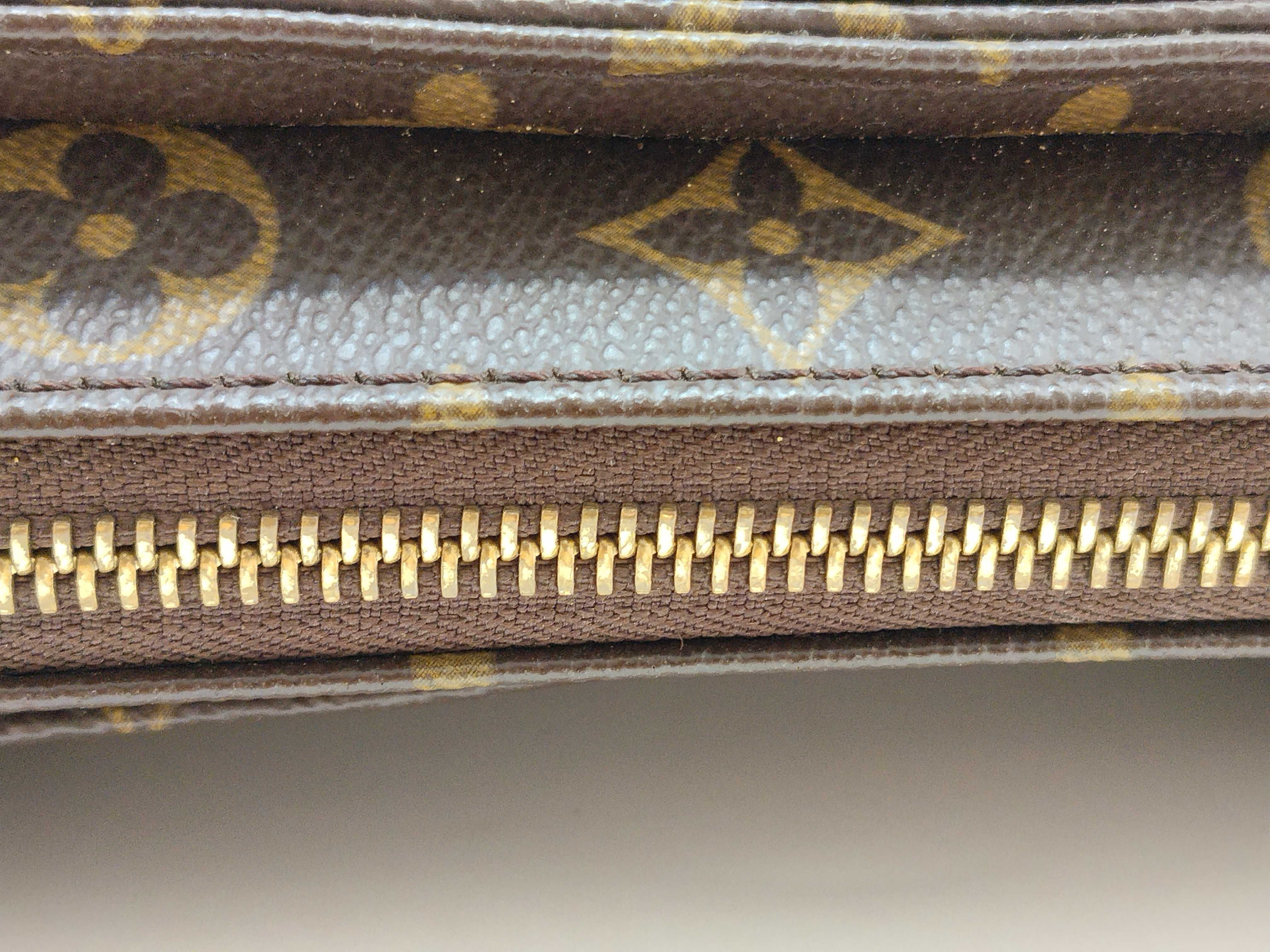Monogram Vuitton Monogram Vivacite MM M51164 Brown Shoulder Bag (Serial number unclear) — view 8