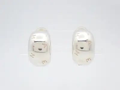 logo earrings, SV925/30.0g