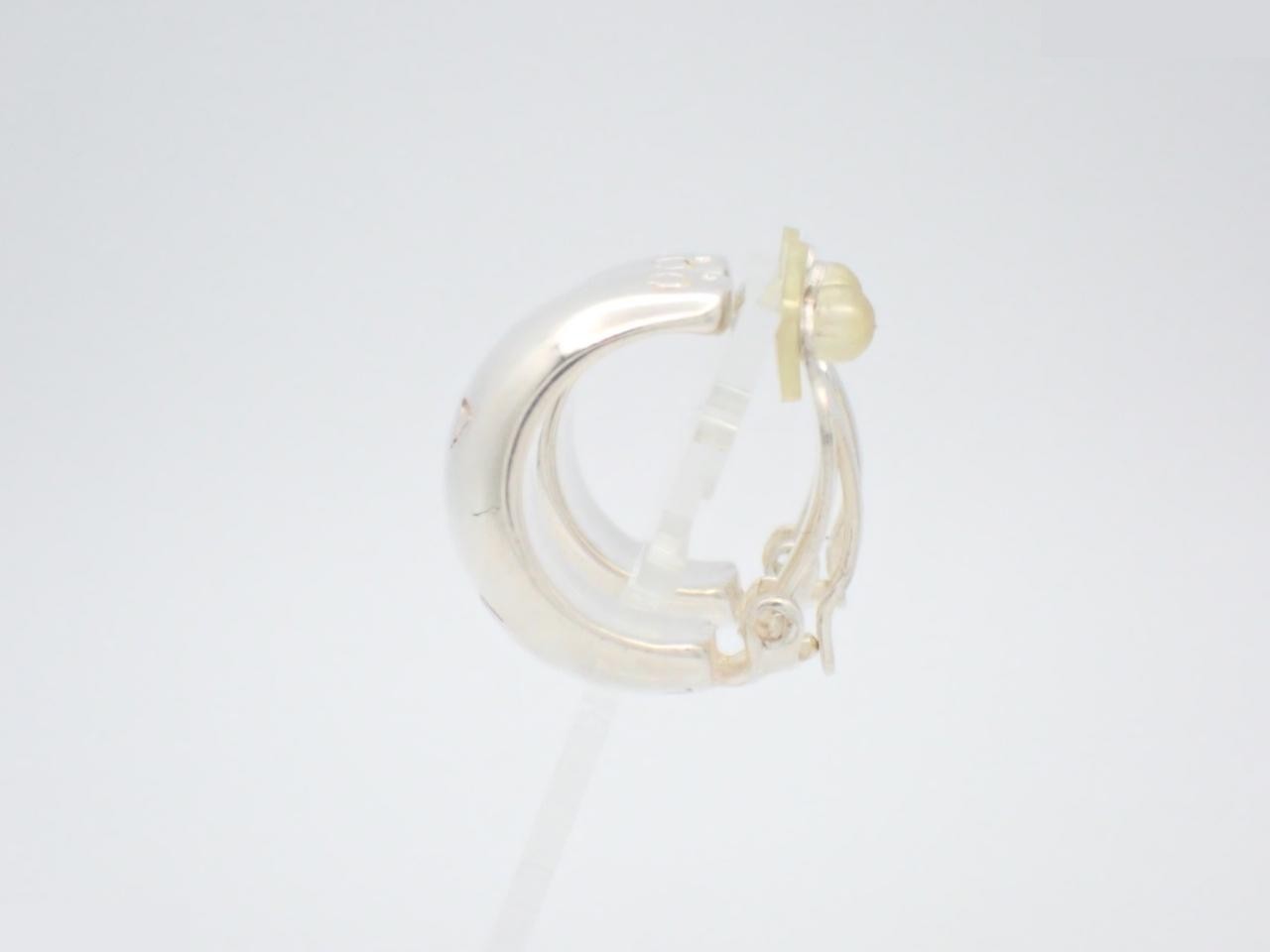 logo earrings, SV925/30.0g — view 3