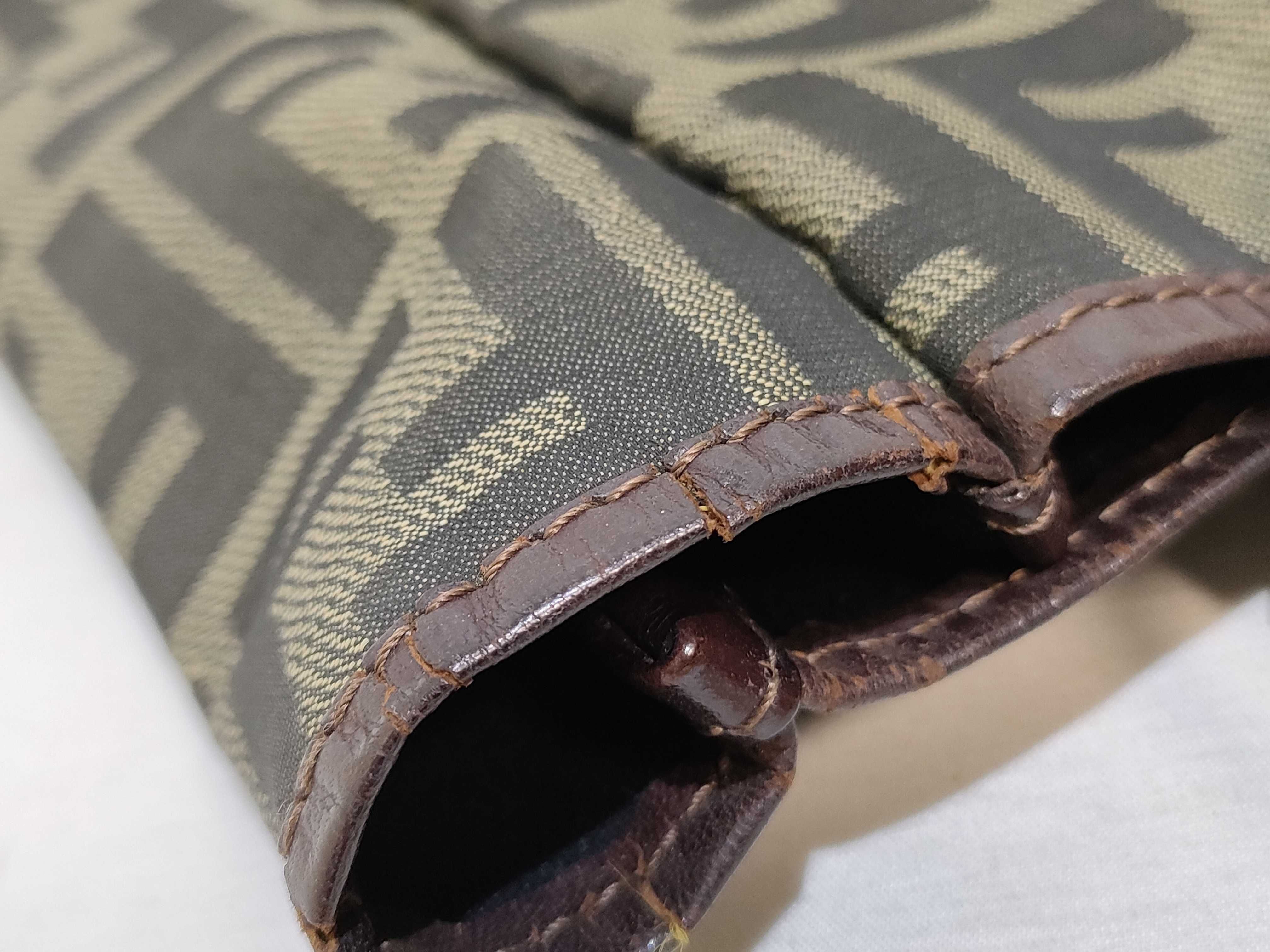 Zucca pattern Fendi Zucca handbag Brown handbag — view 12