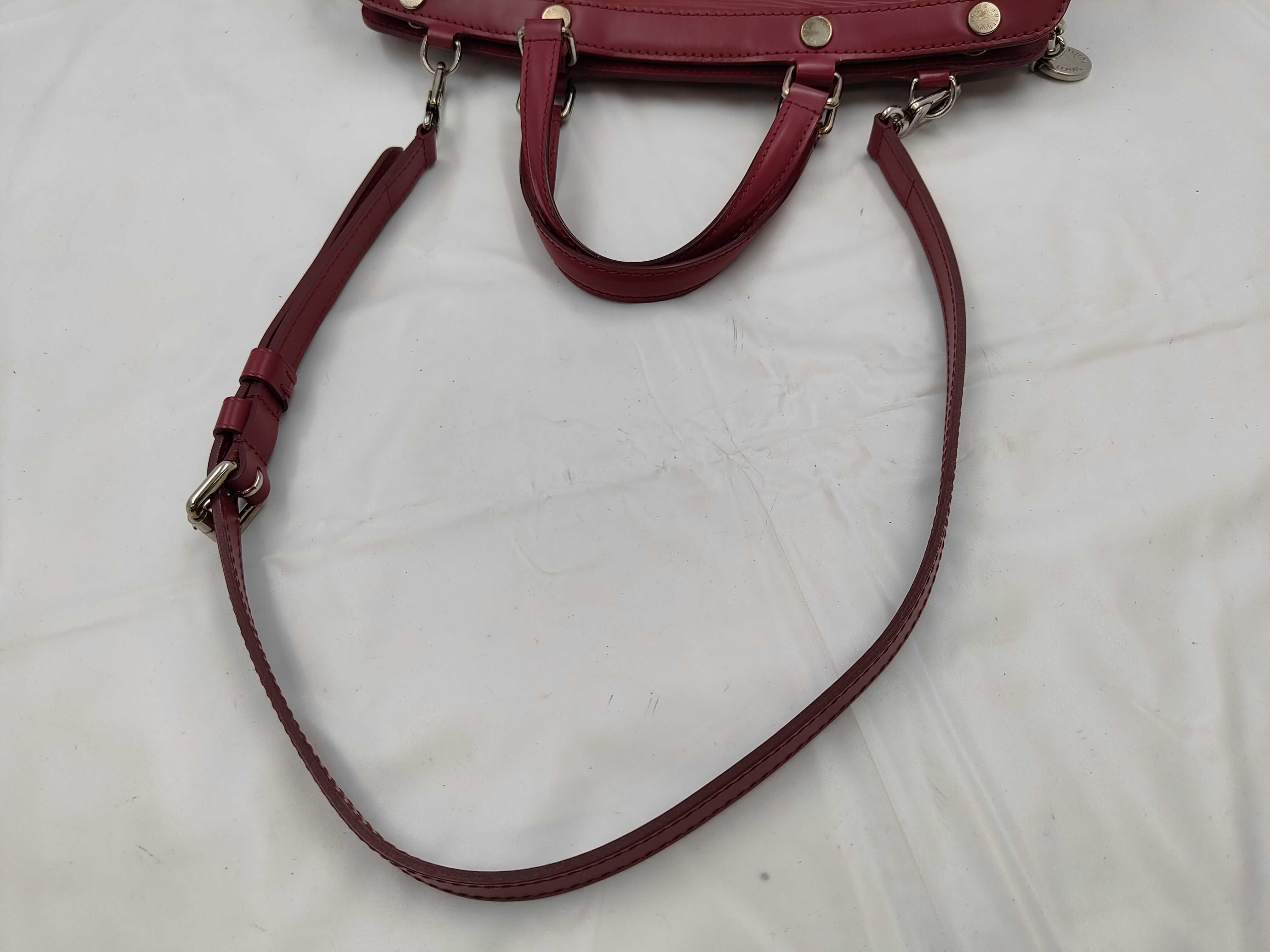 M40820 Epi Blair MM Fuchsia Shoulder Bag with Strap — view 3