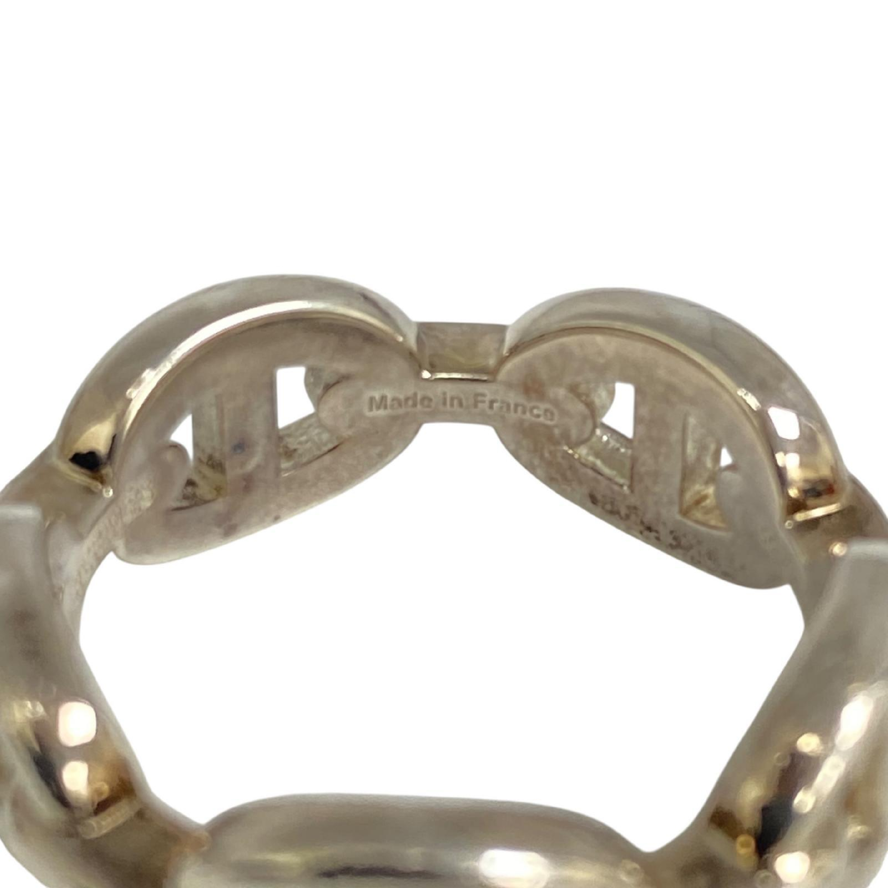 【*Shipped from: Hong Kong*】HERMES ( ) Sterling Silver 925 Enchainée Ring — view 11