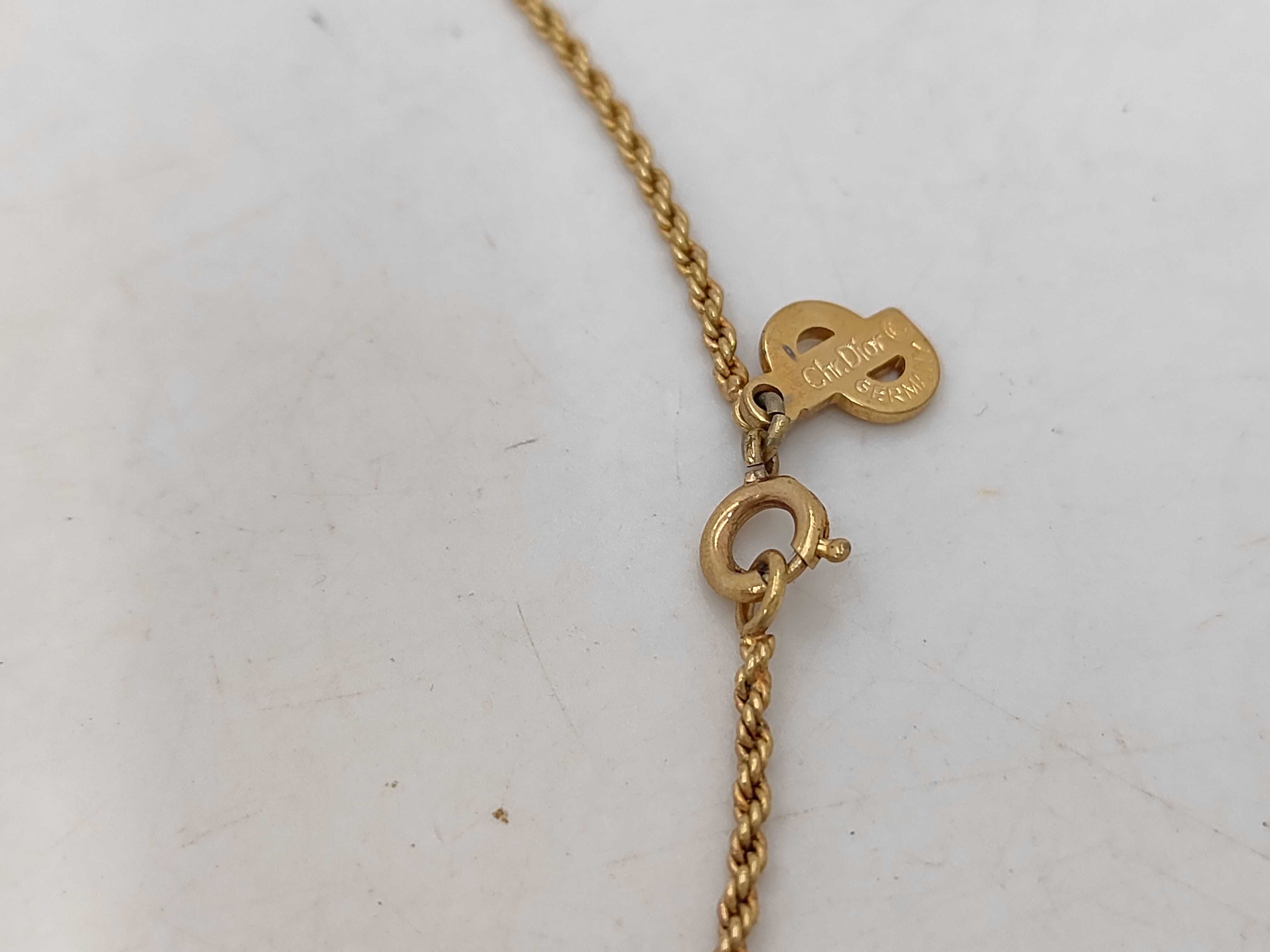 necklace, Dior brand jewelry necklace — view 4