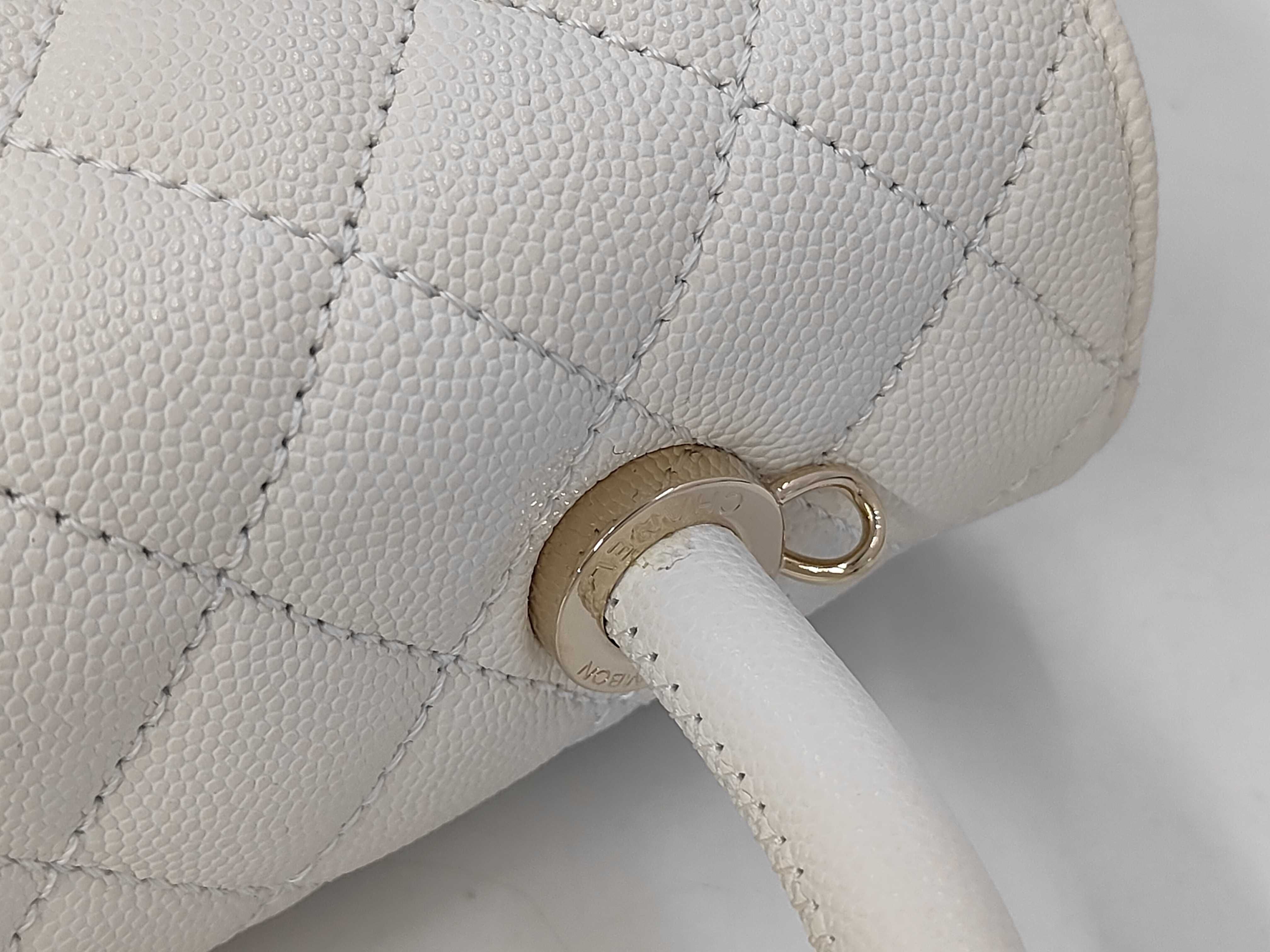 Caviar Coco Handle XS Shoulder Bag — view 7