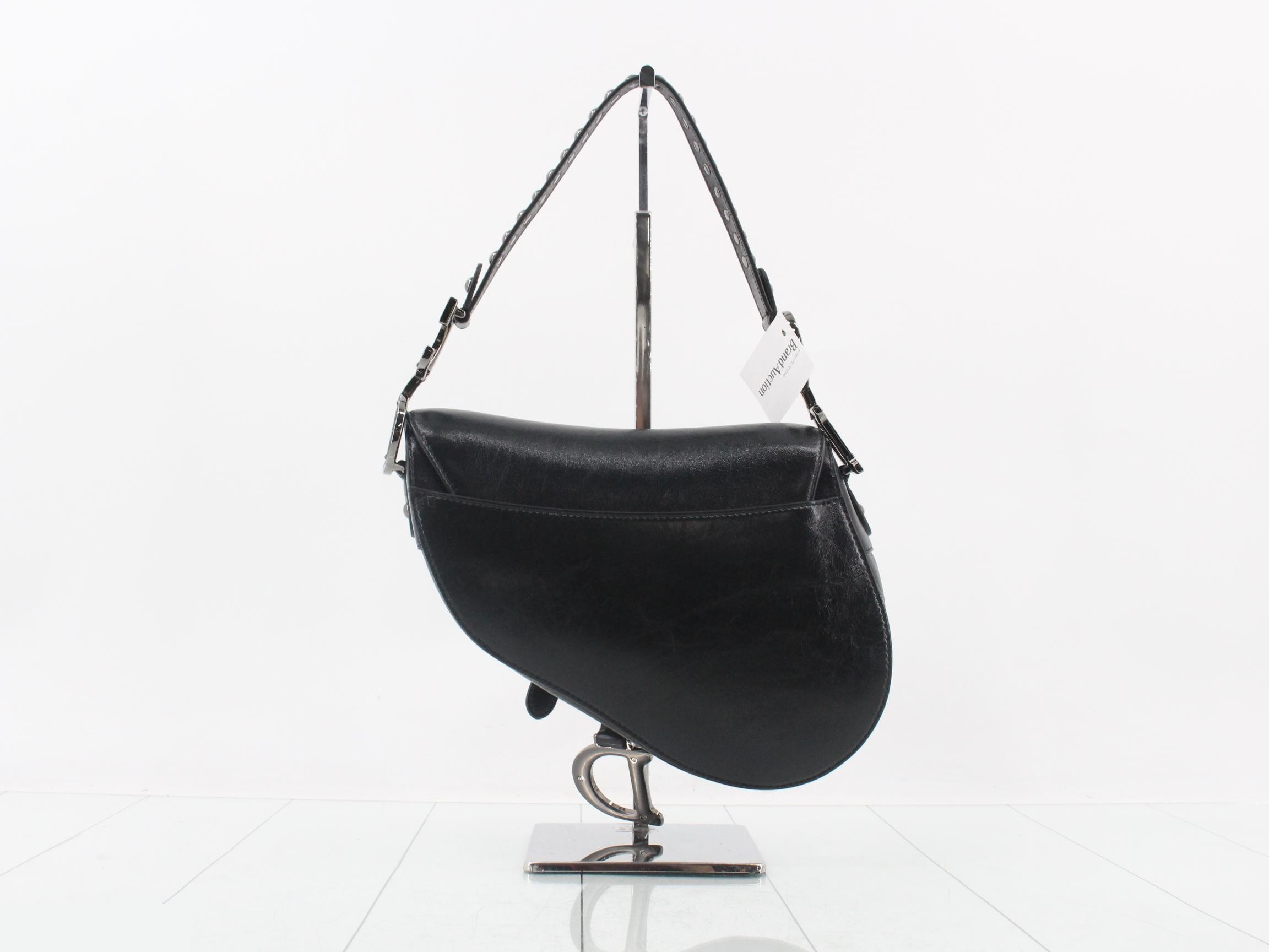 So Black One-Shoulder Saddle Bag — view 2
