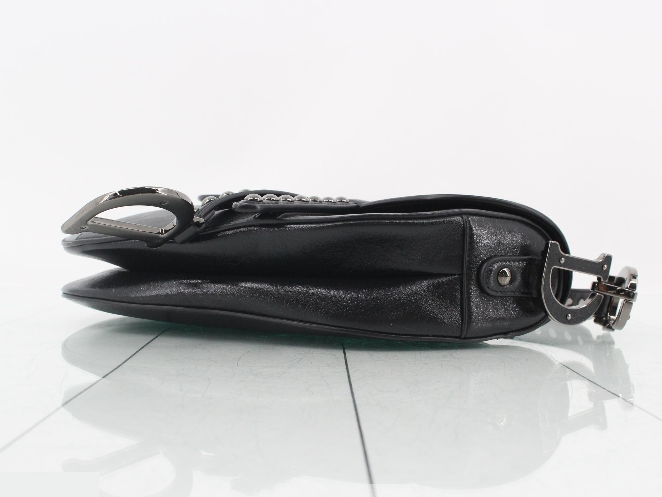 So Black One-Shoulder Saddle Bag — view 6