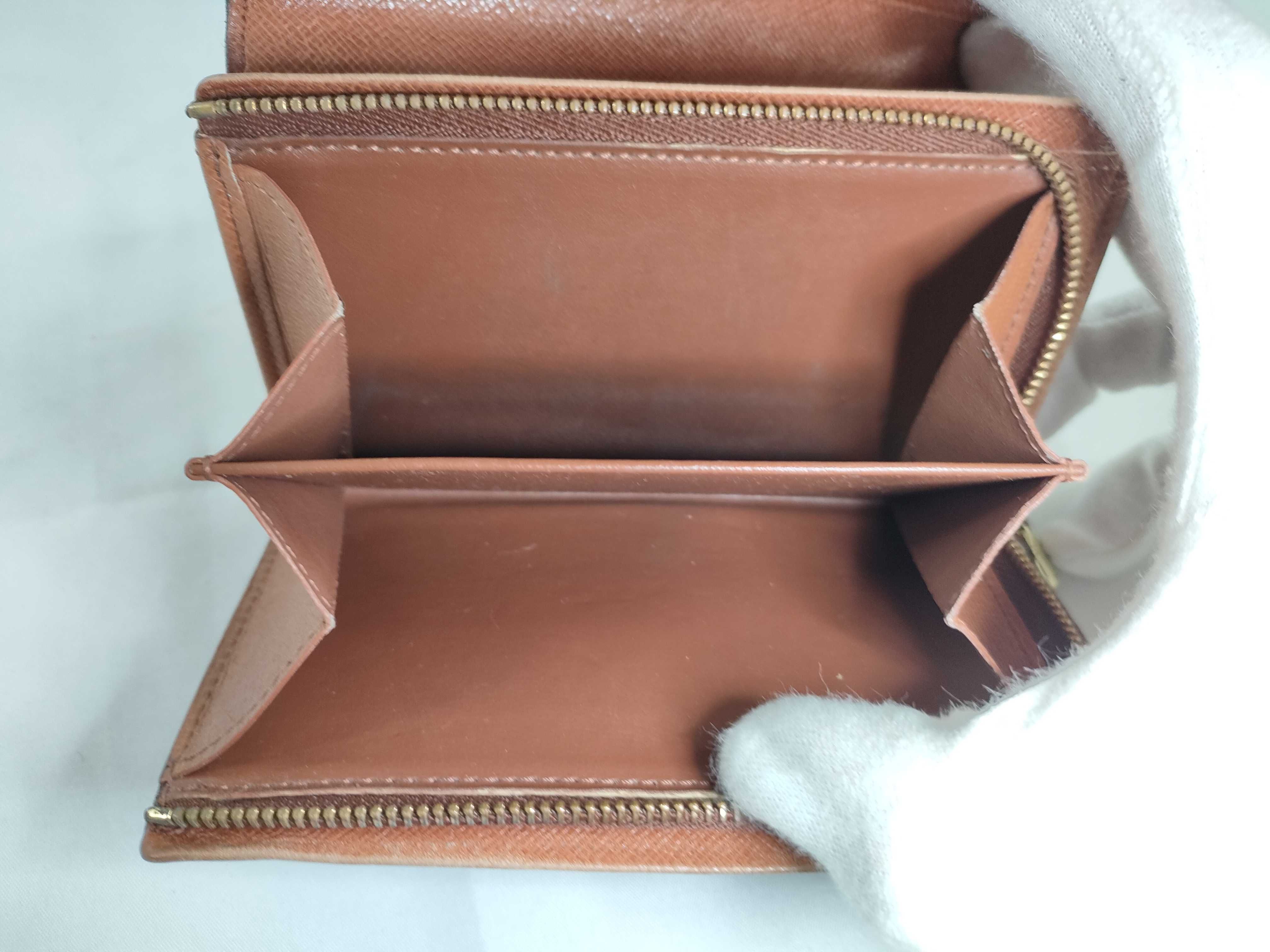 Monogram Louis Vuitton Monogram L-shaped zipper wallet — view 14