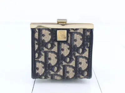 Trotter wallet, coin purse, navy