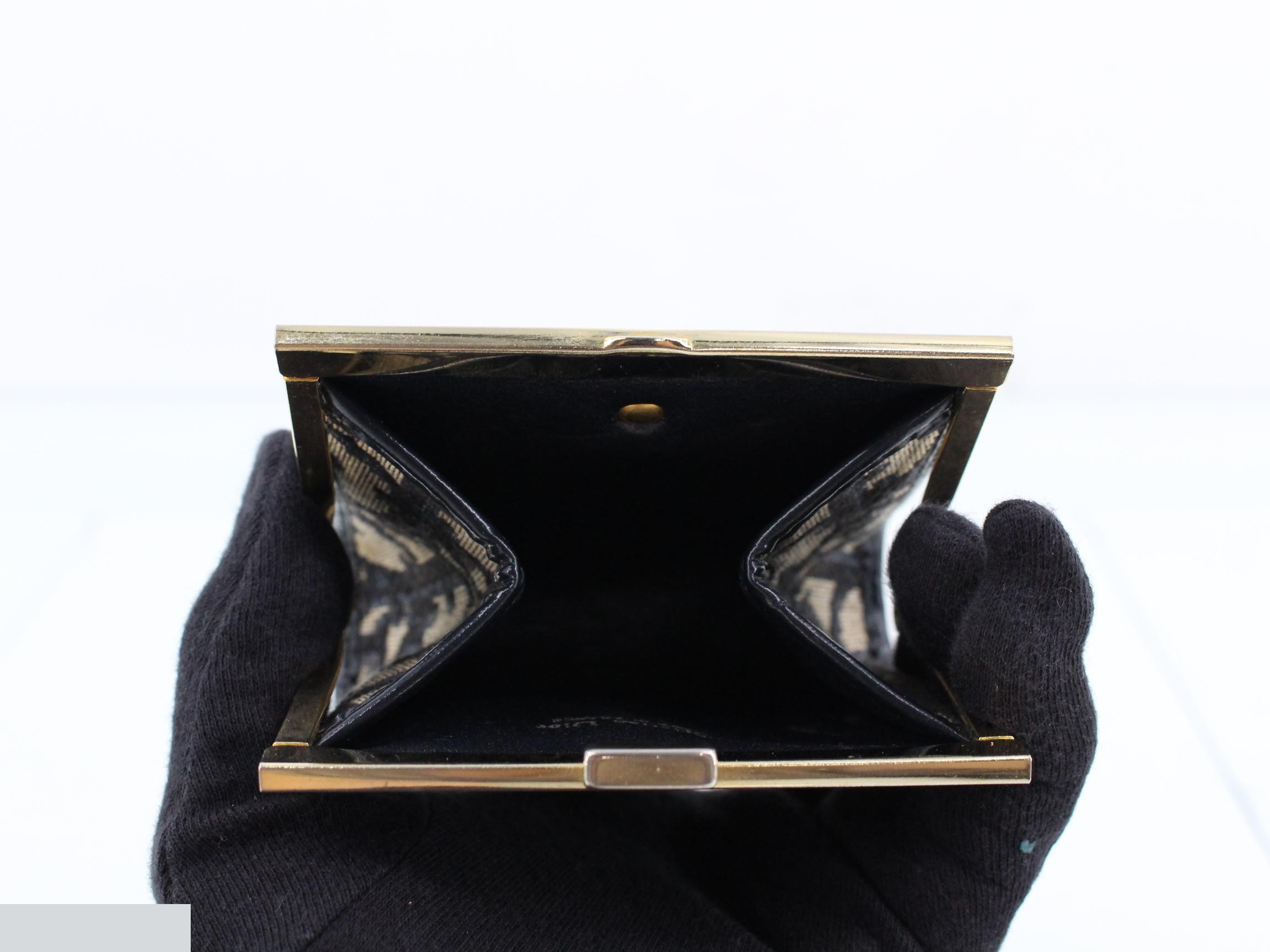 Trotter wallet, coin purse, navy — view 4