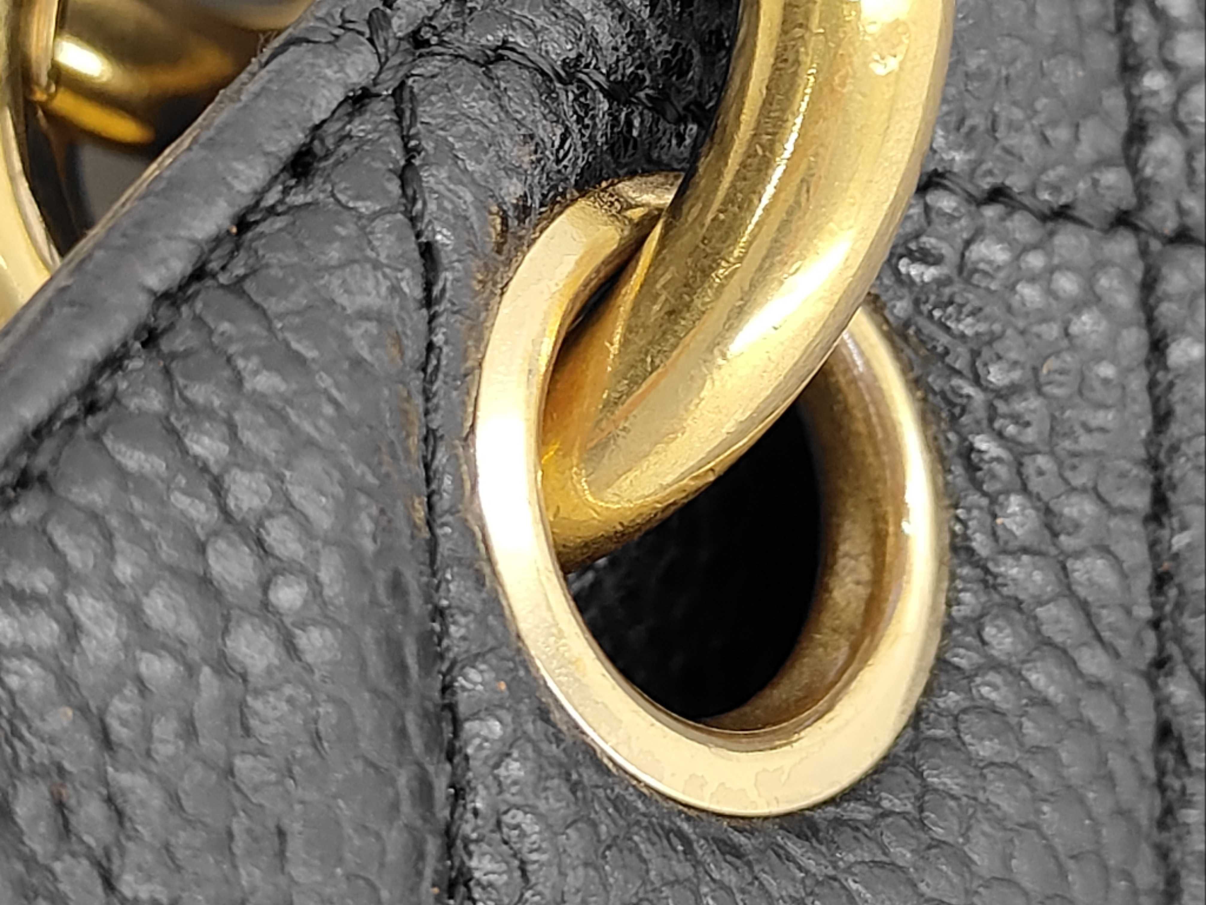 GST Chain Tote Bag, Caviar Leather, Serial Number 9, Seal Tote Bag — view 6