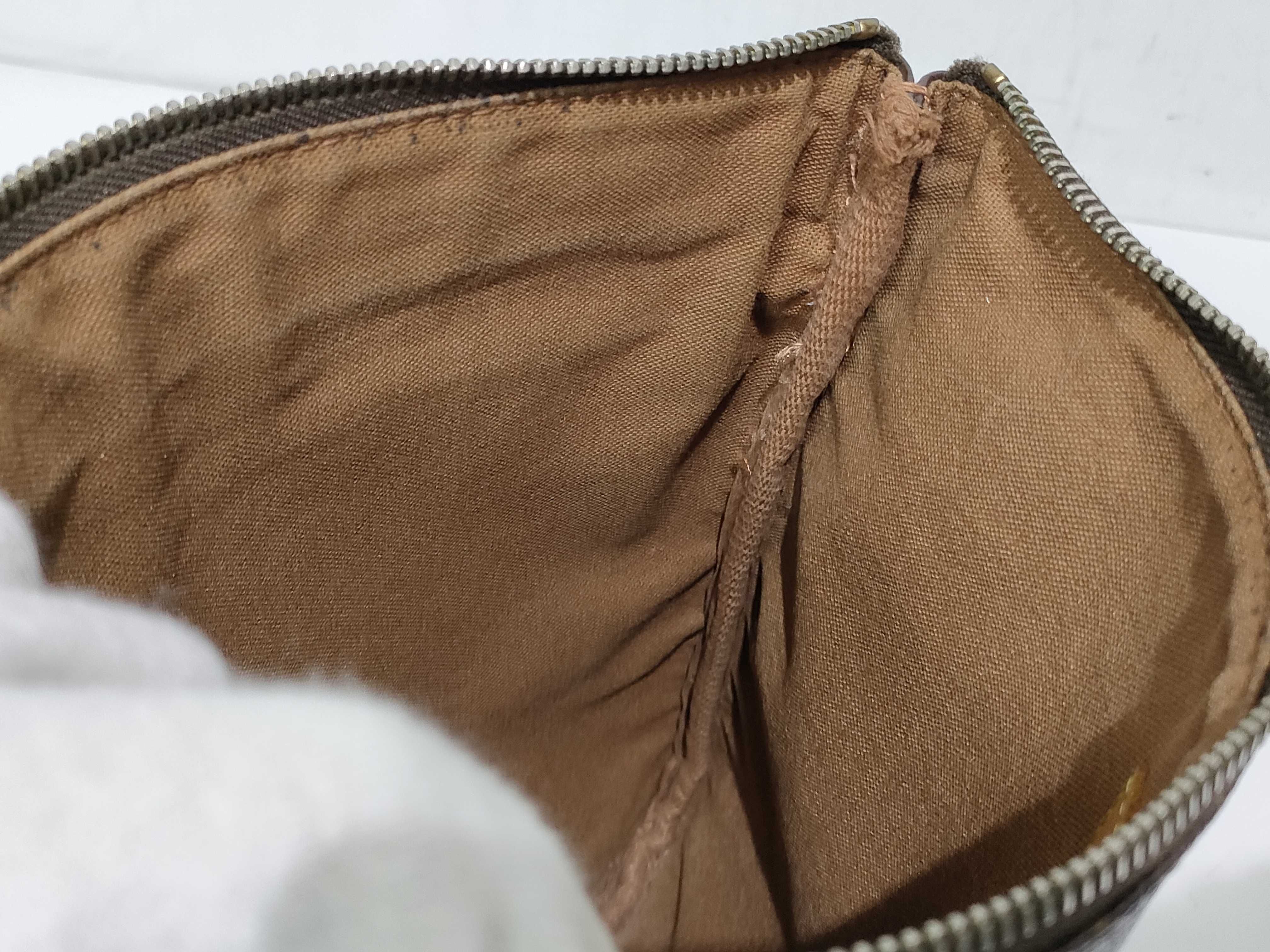 PH- Monogram Canvas Bosphore Shoulder Bag Brown — view 11