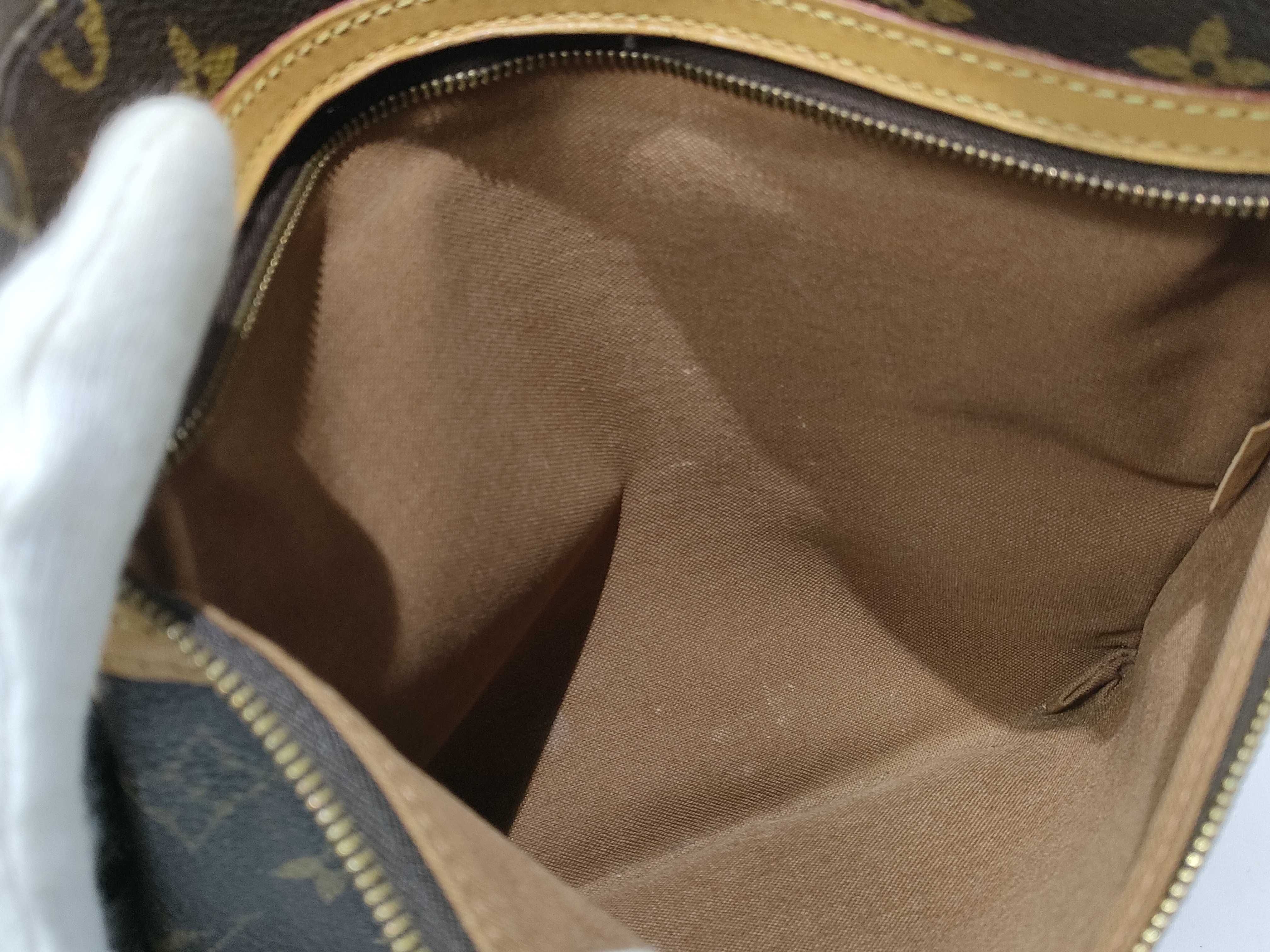 PH- Monogram Canvas Bosphore Shoulder Bag Brown — view 13