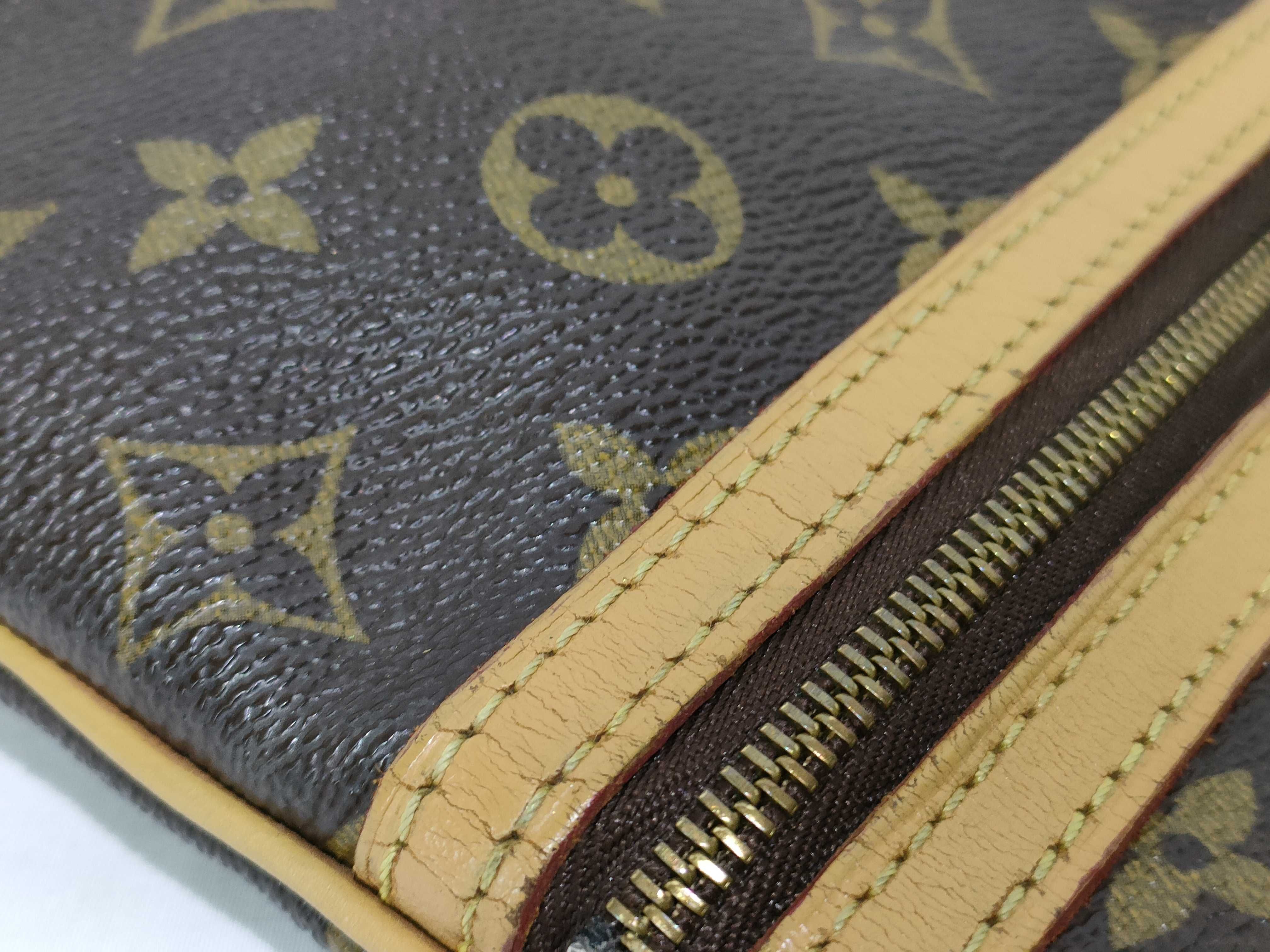 PH- Monogram Canvas Bosphore Shoulder Bag Brown — view 14