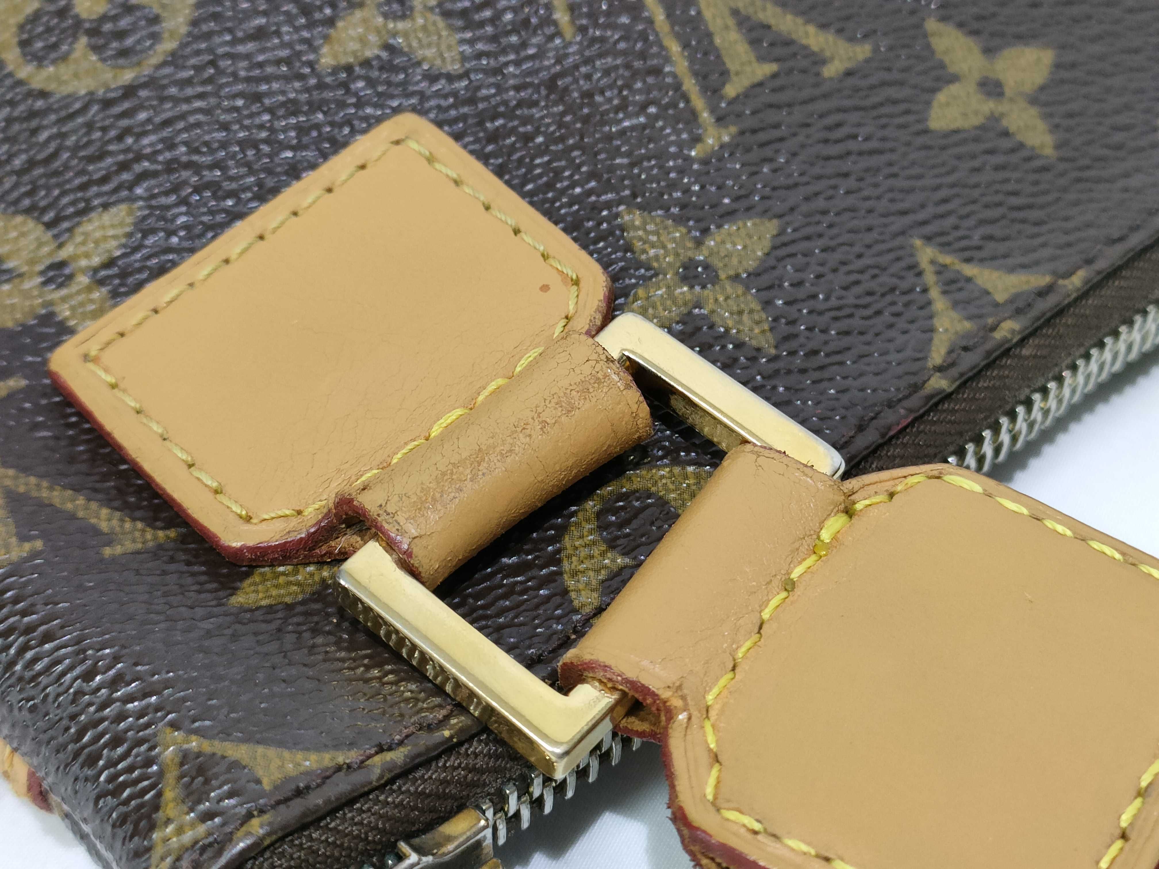 PH- Monogram Canvas Bosphore Shoulder Bag Brown — view 5