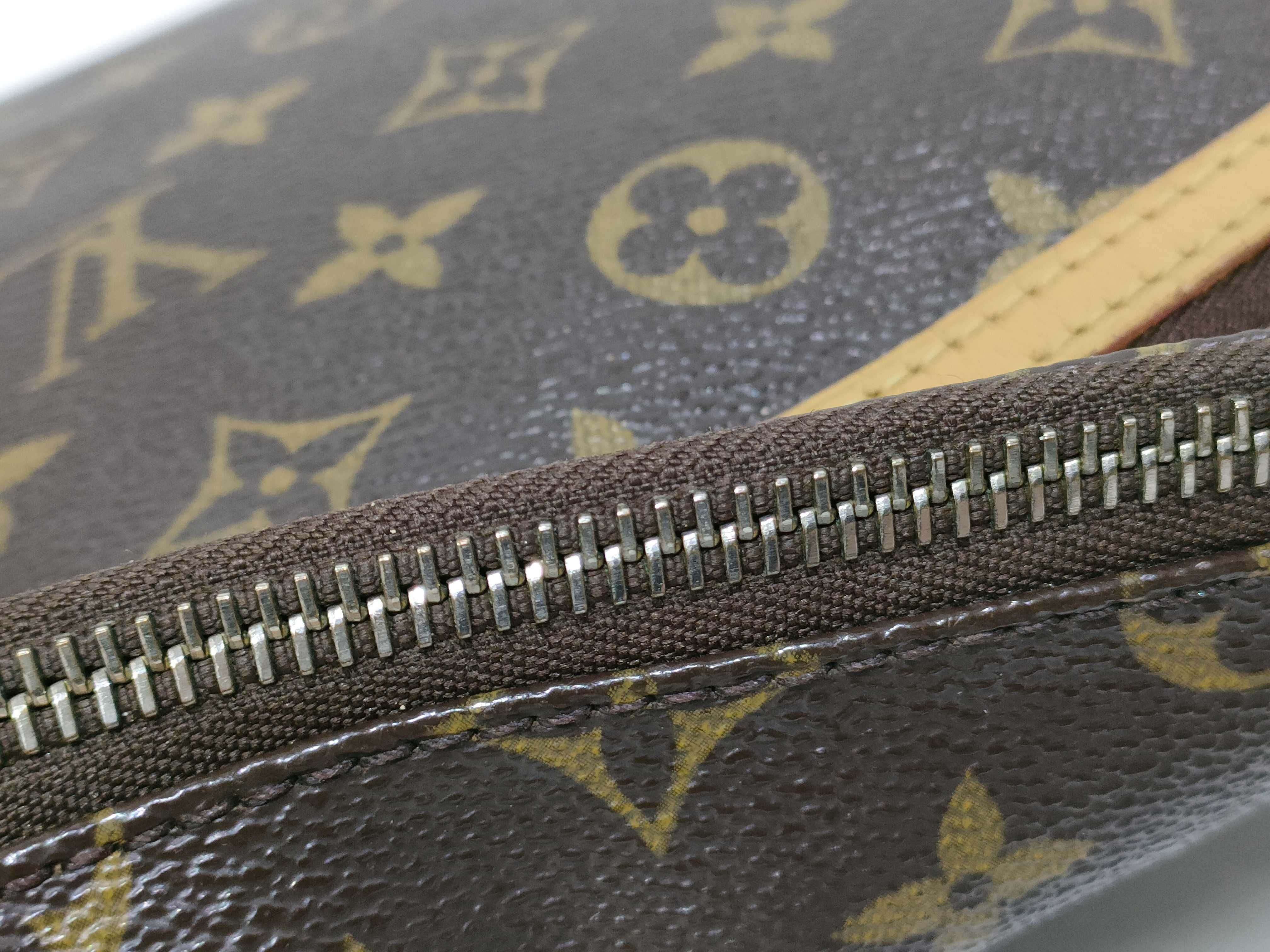 PH- Monogram Canvas Bosphore Shoulder Bag Brown — view 8