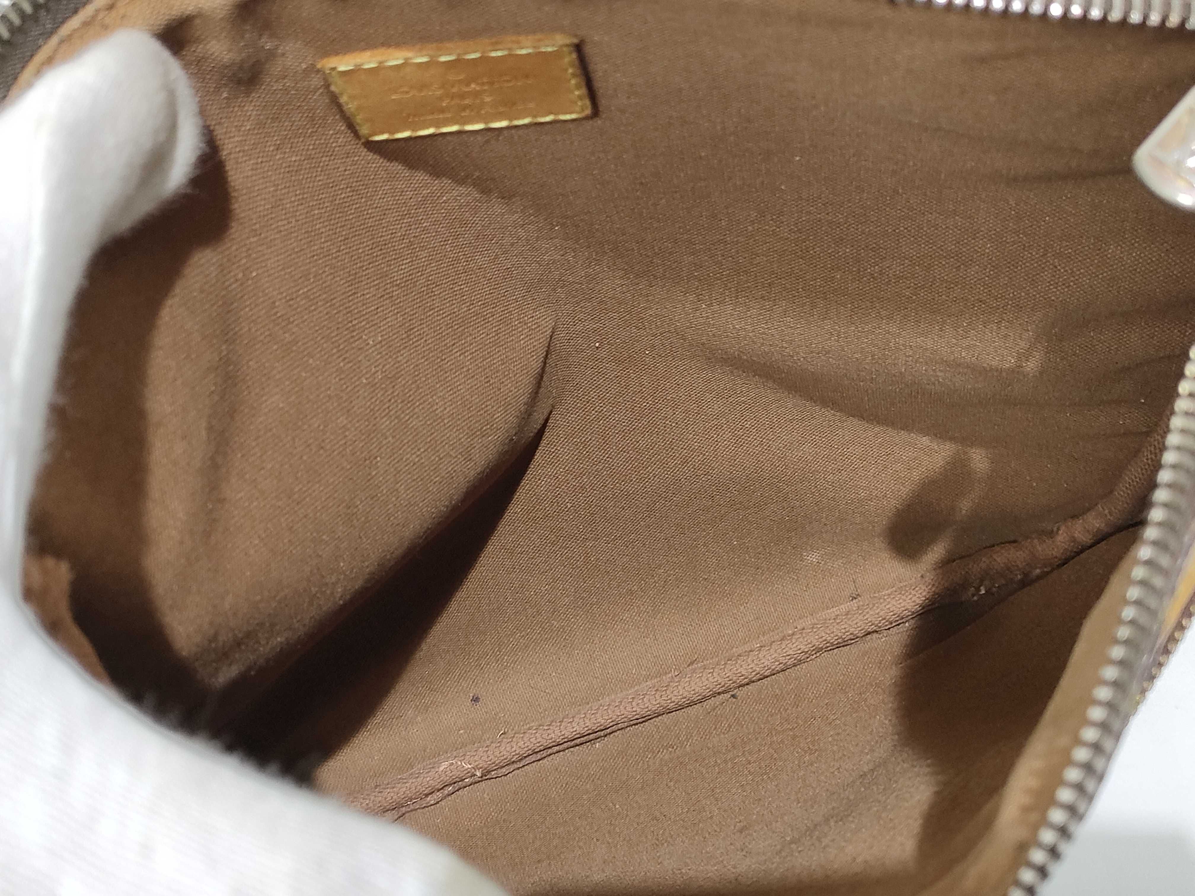 PH- Monogram Canvas Bosphore Shoulder Bag Brown — view 9