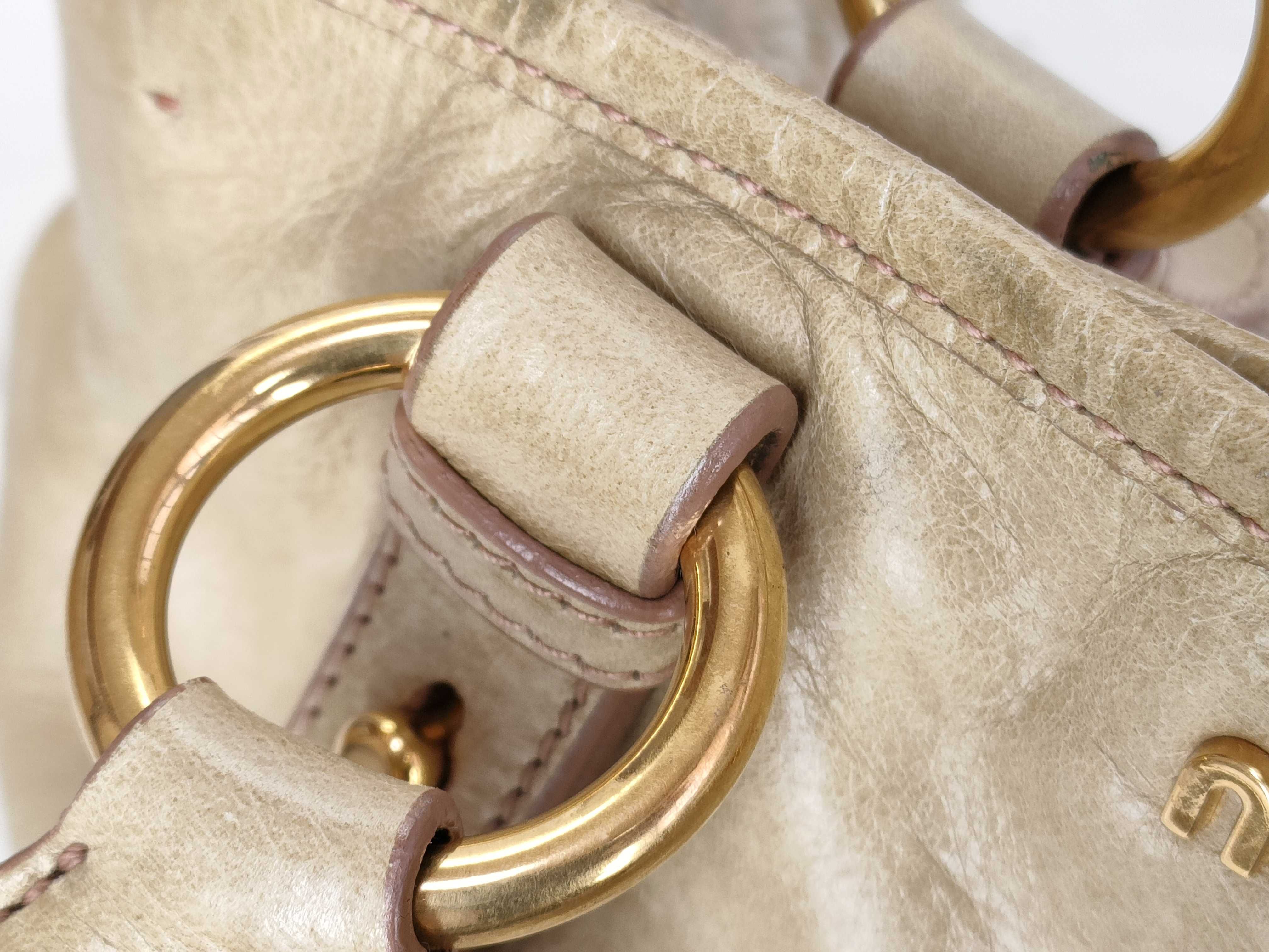Vitello Luxe Handbag, 2-way Shoulder Bag, Gathered Handbag — view 5