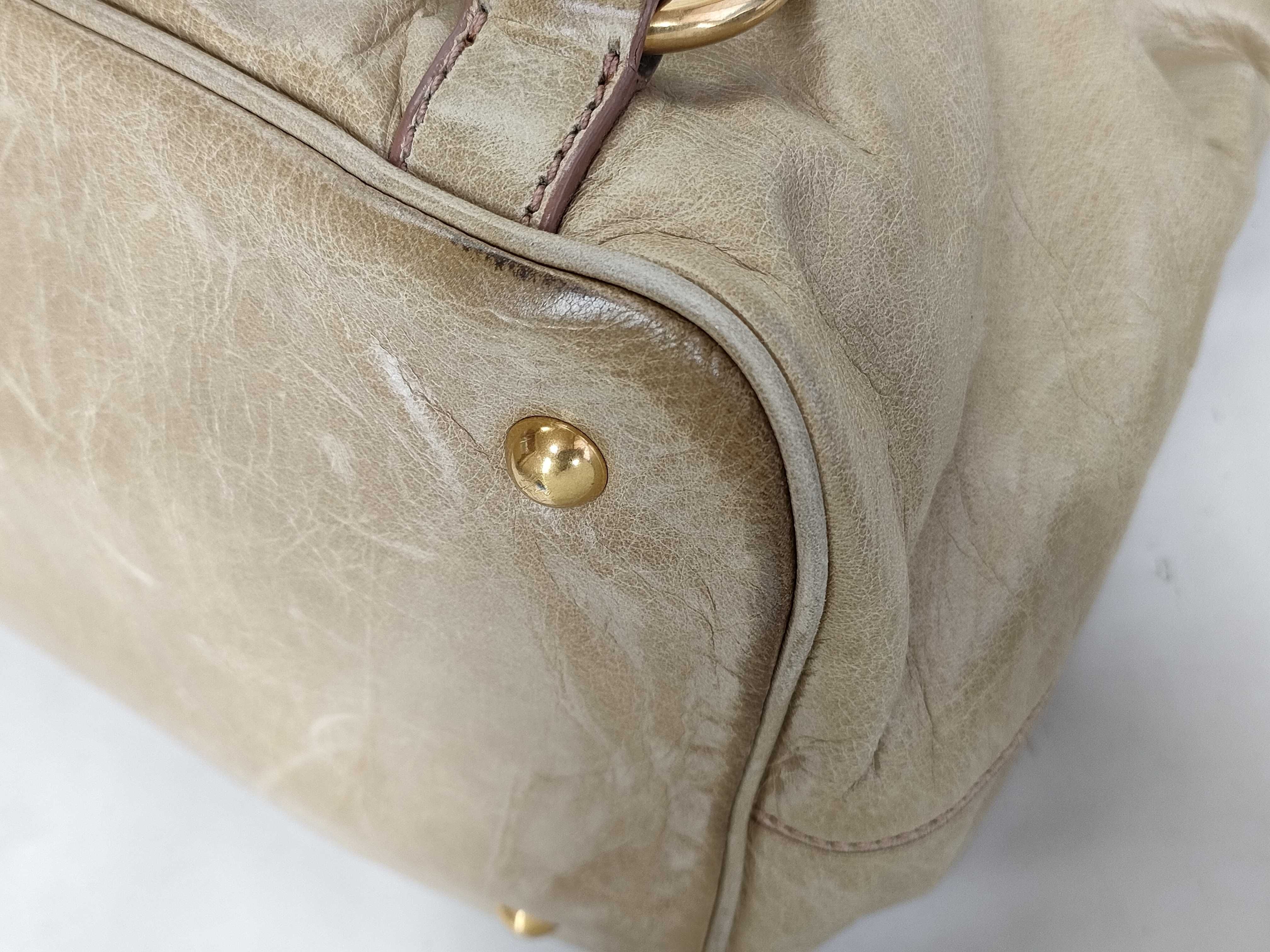 Vitello Luxe Handbag, 2-way Shoulder Bag, Gathered Handbag — view 7