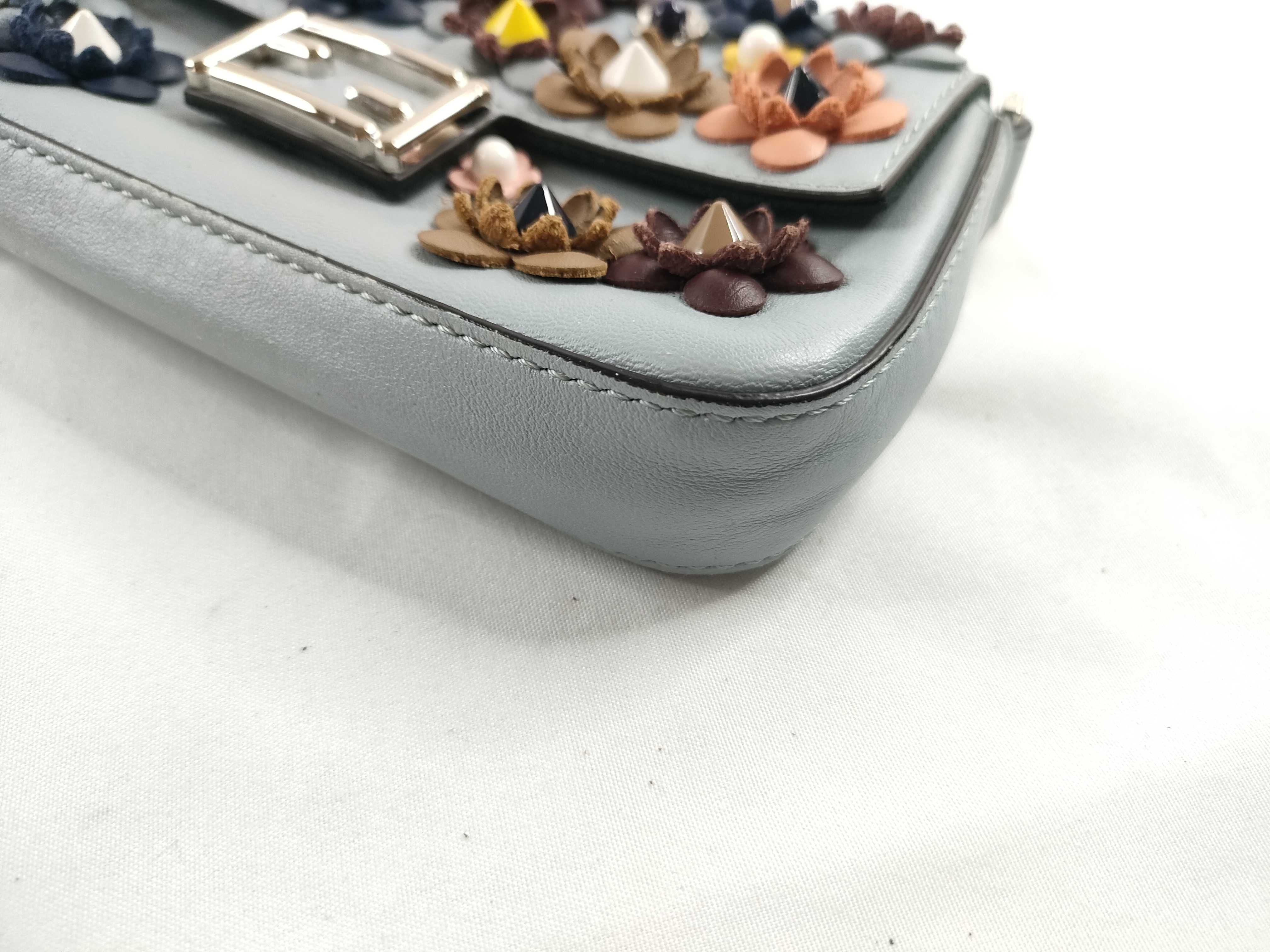 Flowerland Bucket Light Blue Handbag — view 5