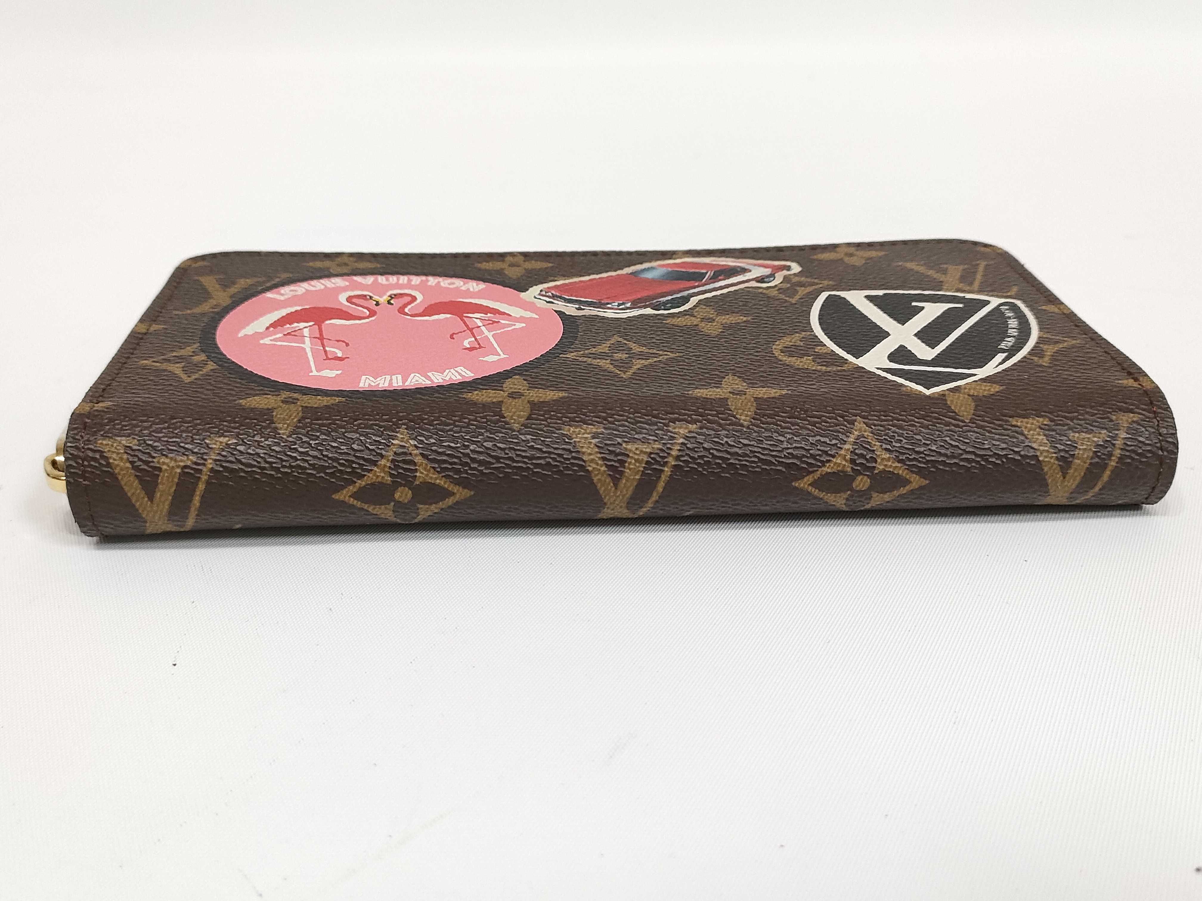 Monogram Round Zip World Tour Wallet — view 3