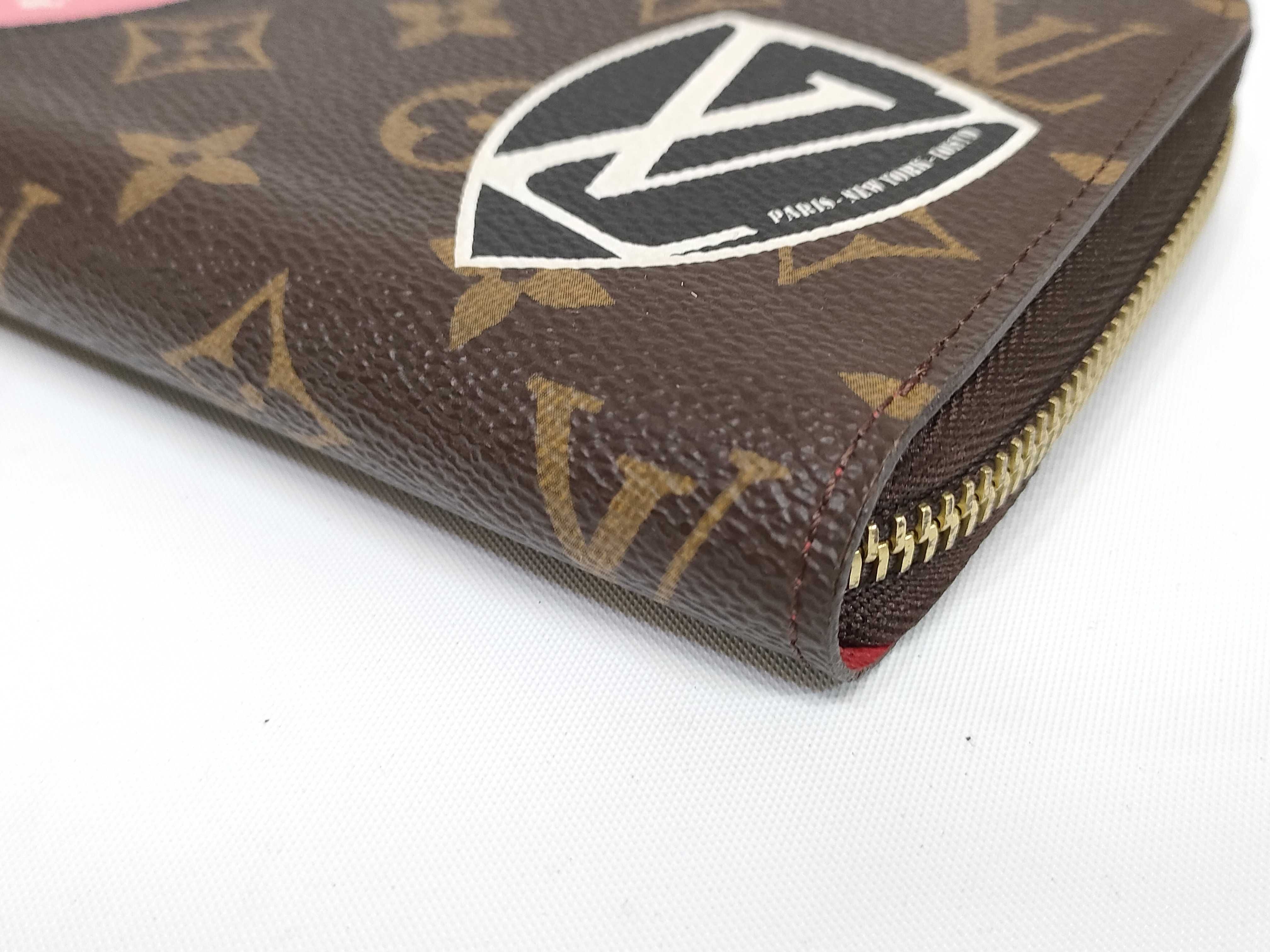 Monogram Round Zip World Tour Wallet — view 4