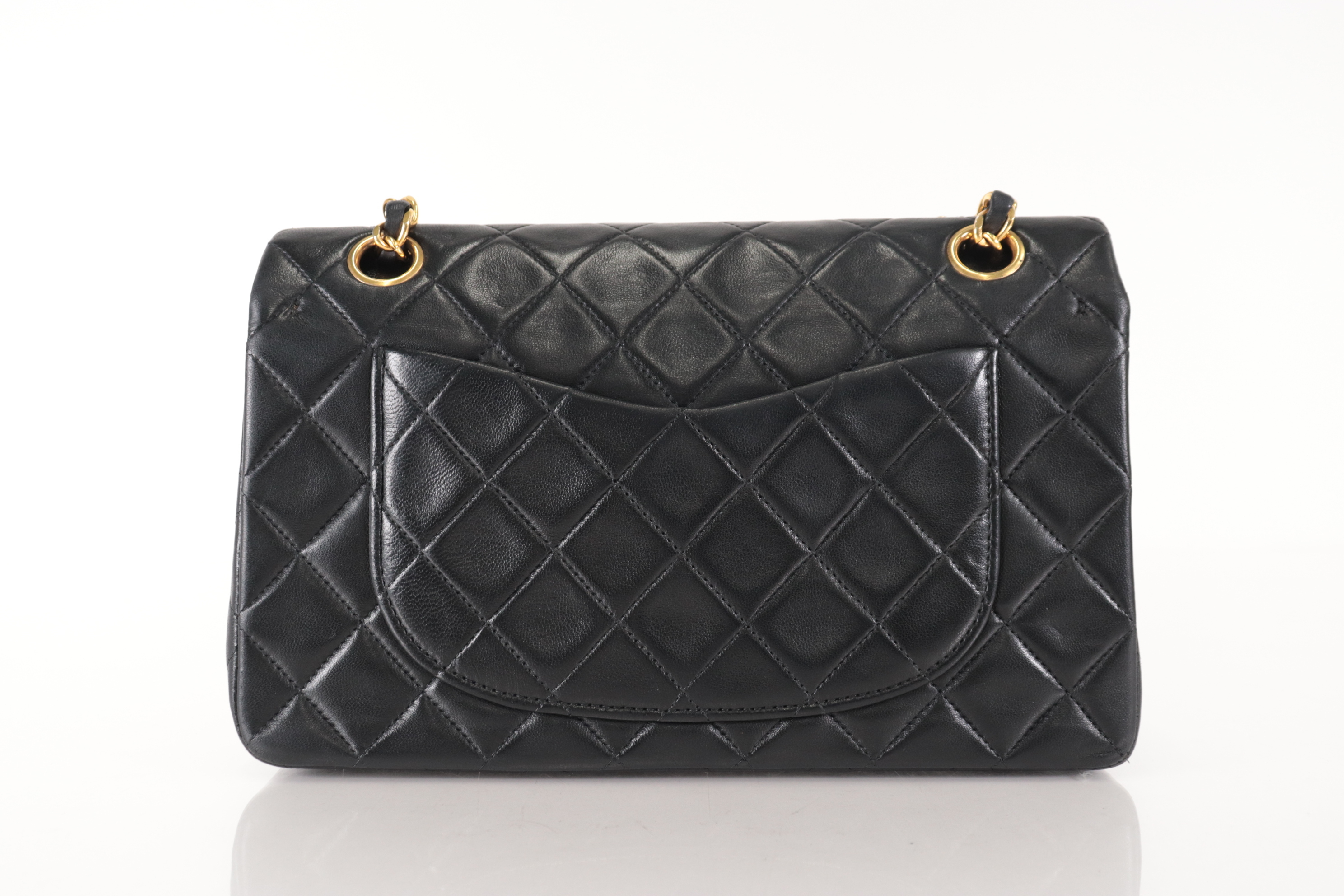 W-Flap 23 Lambskin Chain Shoulder Bag (Serial No. 3) — view 2