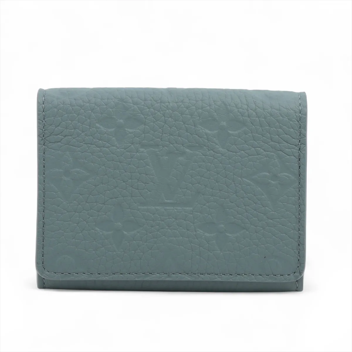Monogram Empreinte Enveloppe Carte de Visite M13891 Green Card Case (RFID detected)