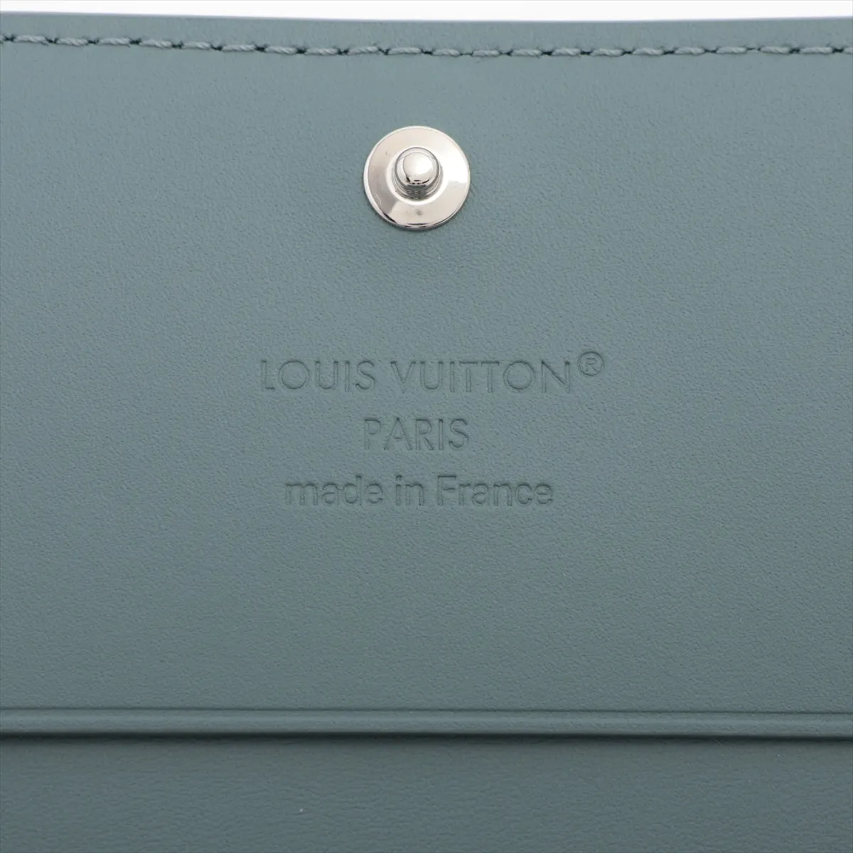 Monogram Empreinte Enveloppe Carte de Visite M13891 Green Card Case (RFID detected) — view 6