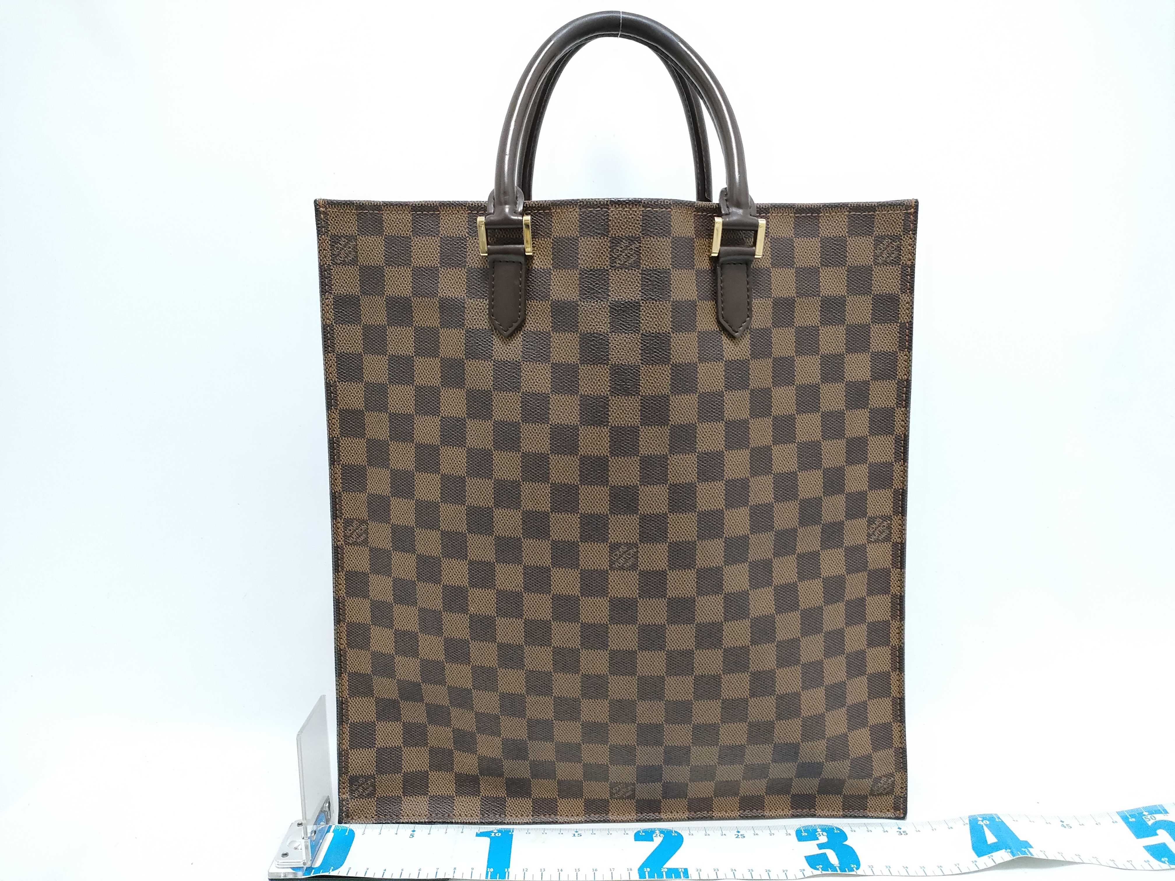 Damier Vuitton N51140 Sac Plat Tote Bag — view 2