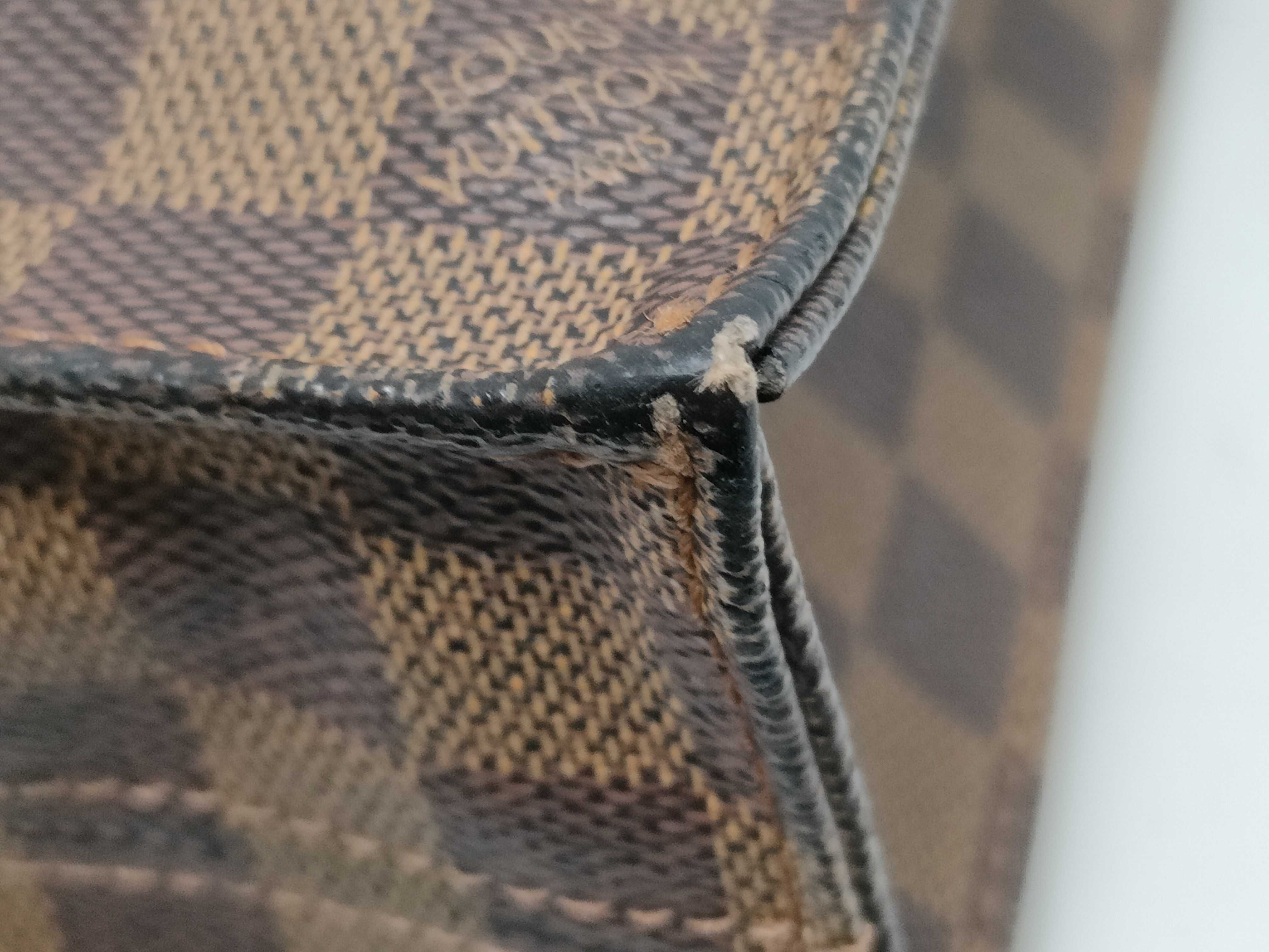 Damier Vuitton N51140 Sac Plat Tote Bag — view 6