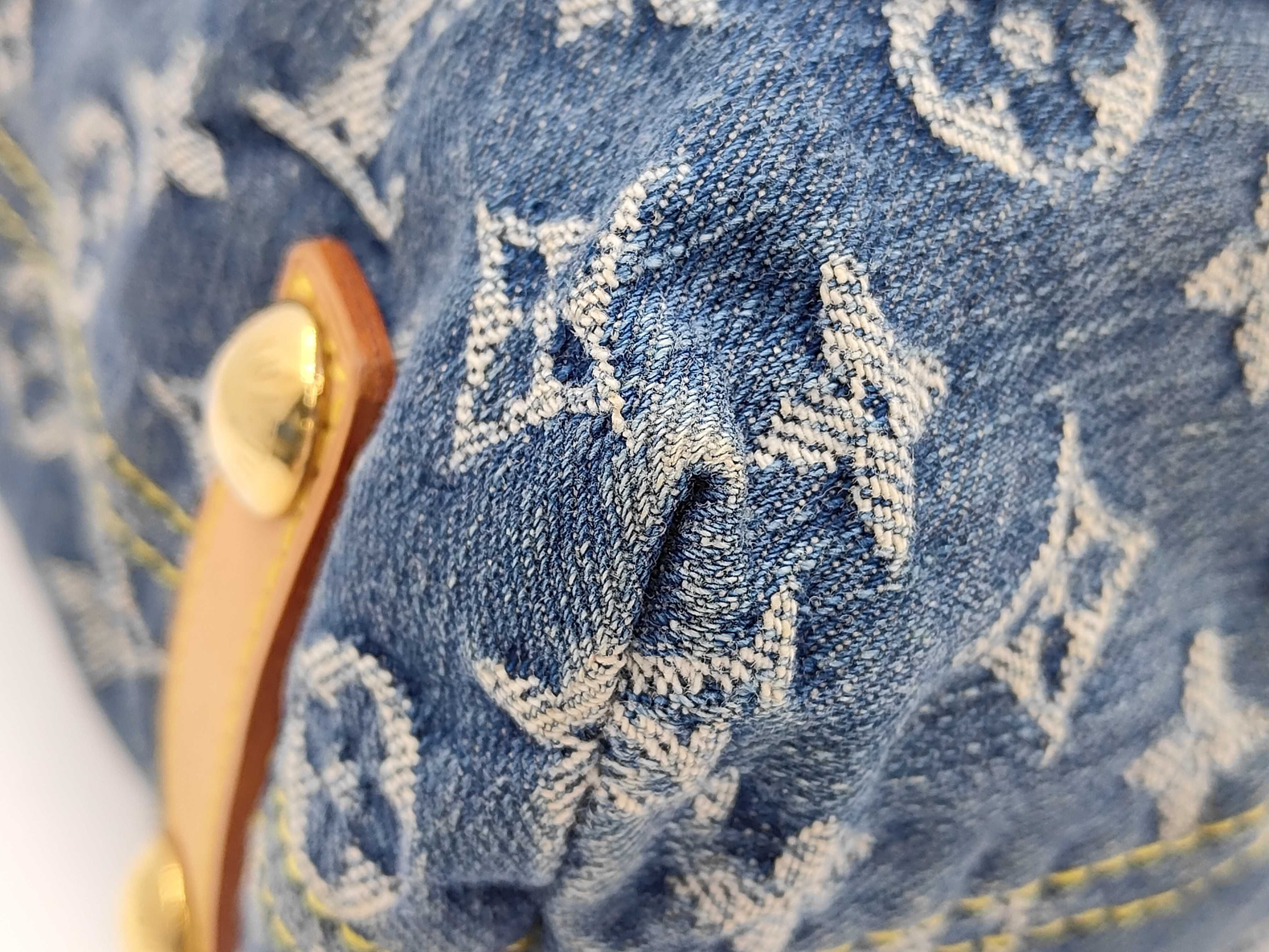 Monogram Denim Baggy GM M95048 Shoulder Bag — view 7