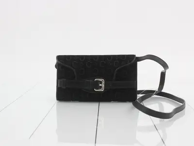 Sulky C Suede Shoulder Bag