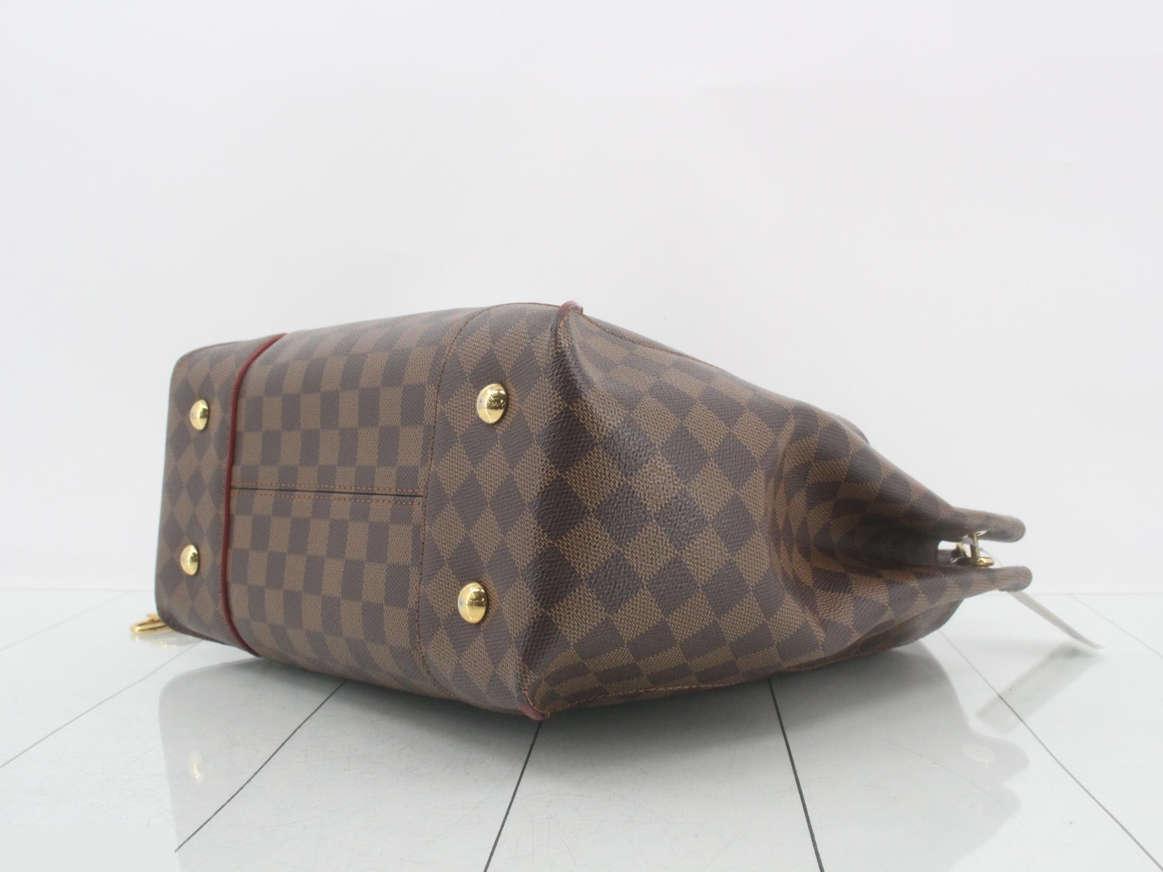 Damier Caissa Hobo Cerise Shoulder Bag — view 6