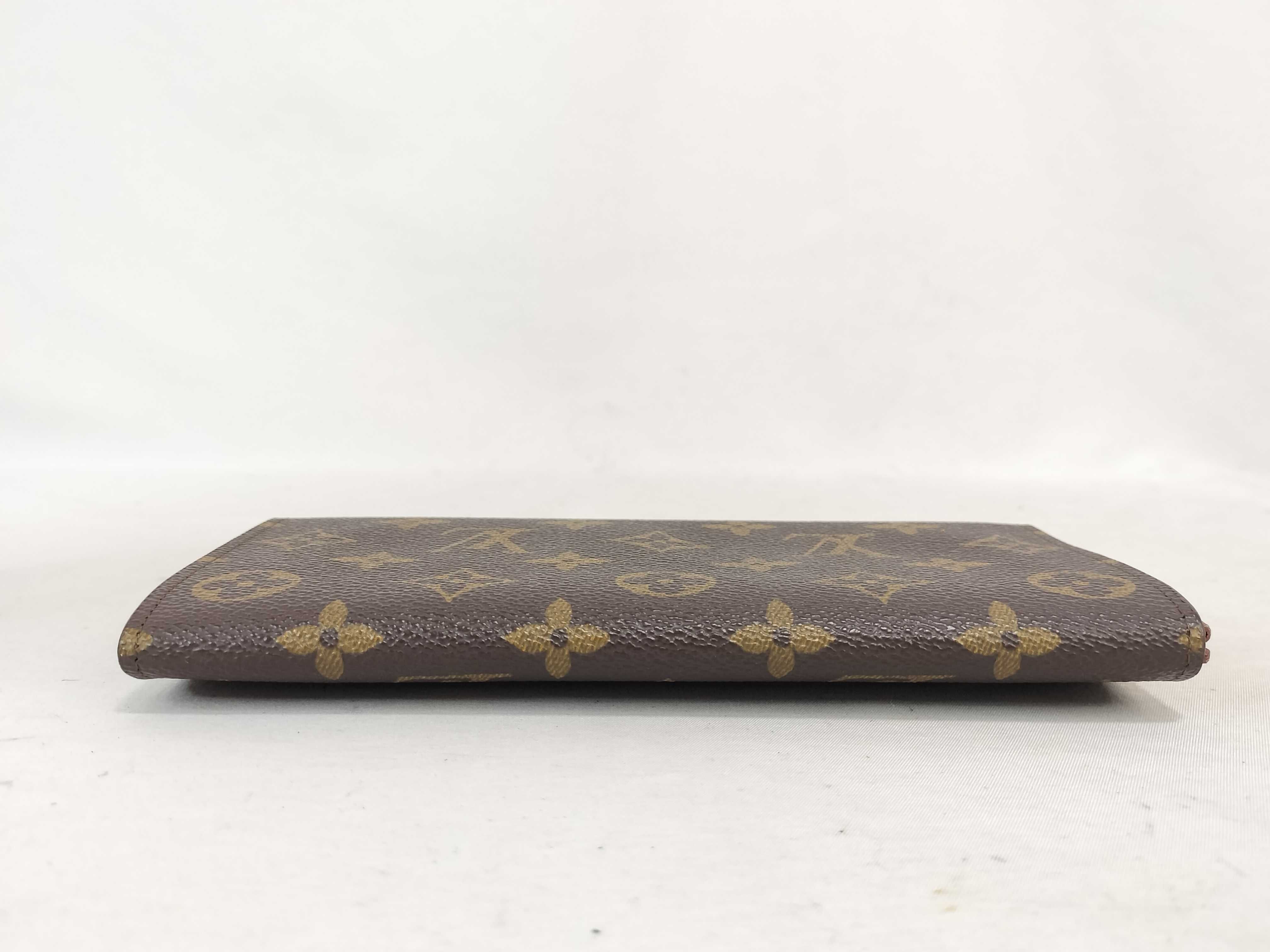 Monogram Louis Vuitton Monogram Portemonnaie Credit 874AN Wallet — view 3