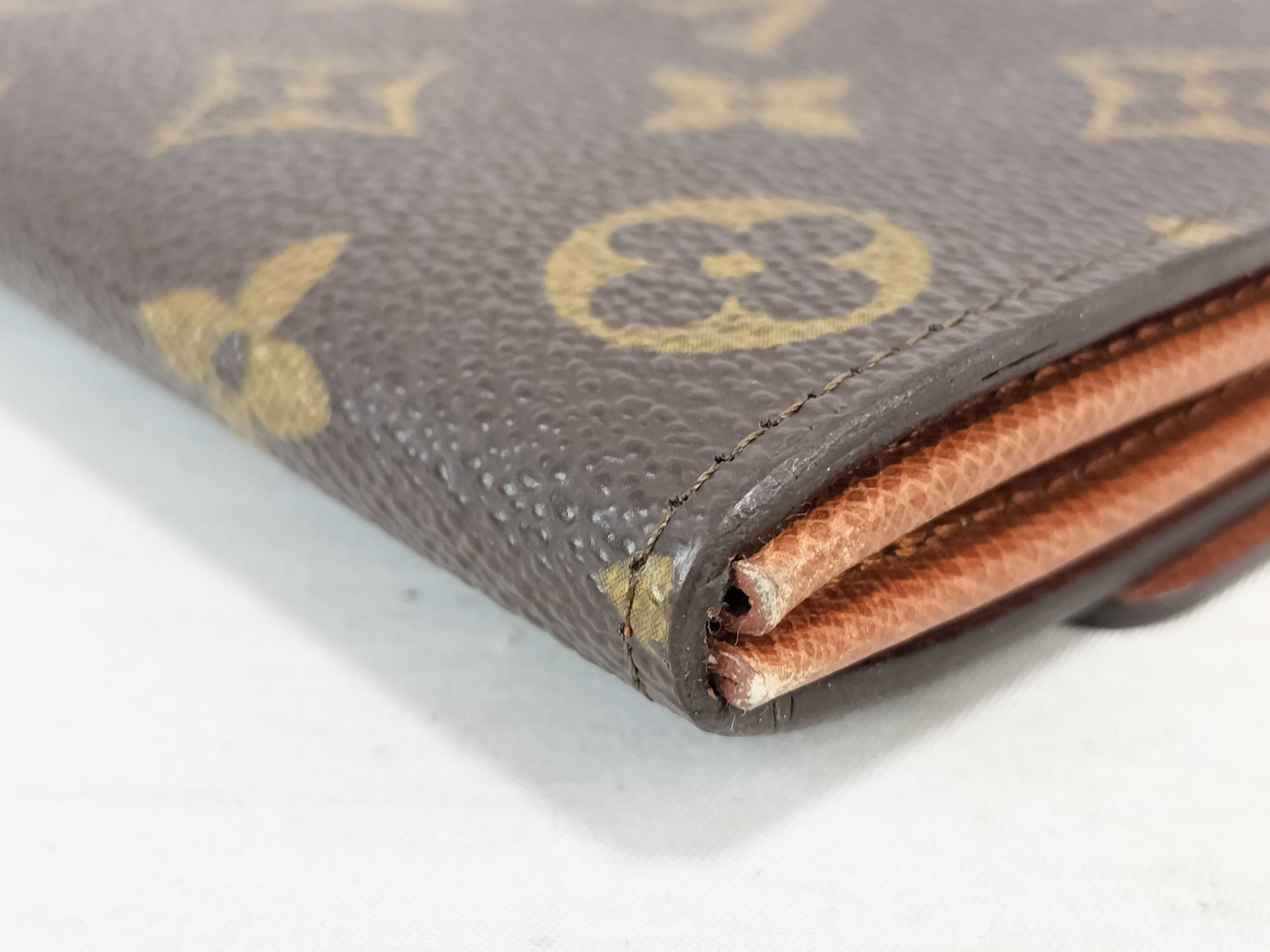 Monogram Louis Vuitton Monogram Portemonnaie Credit 874AN Wallet — view 4