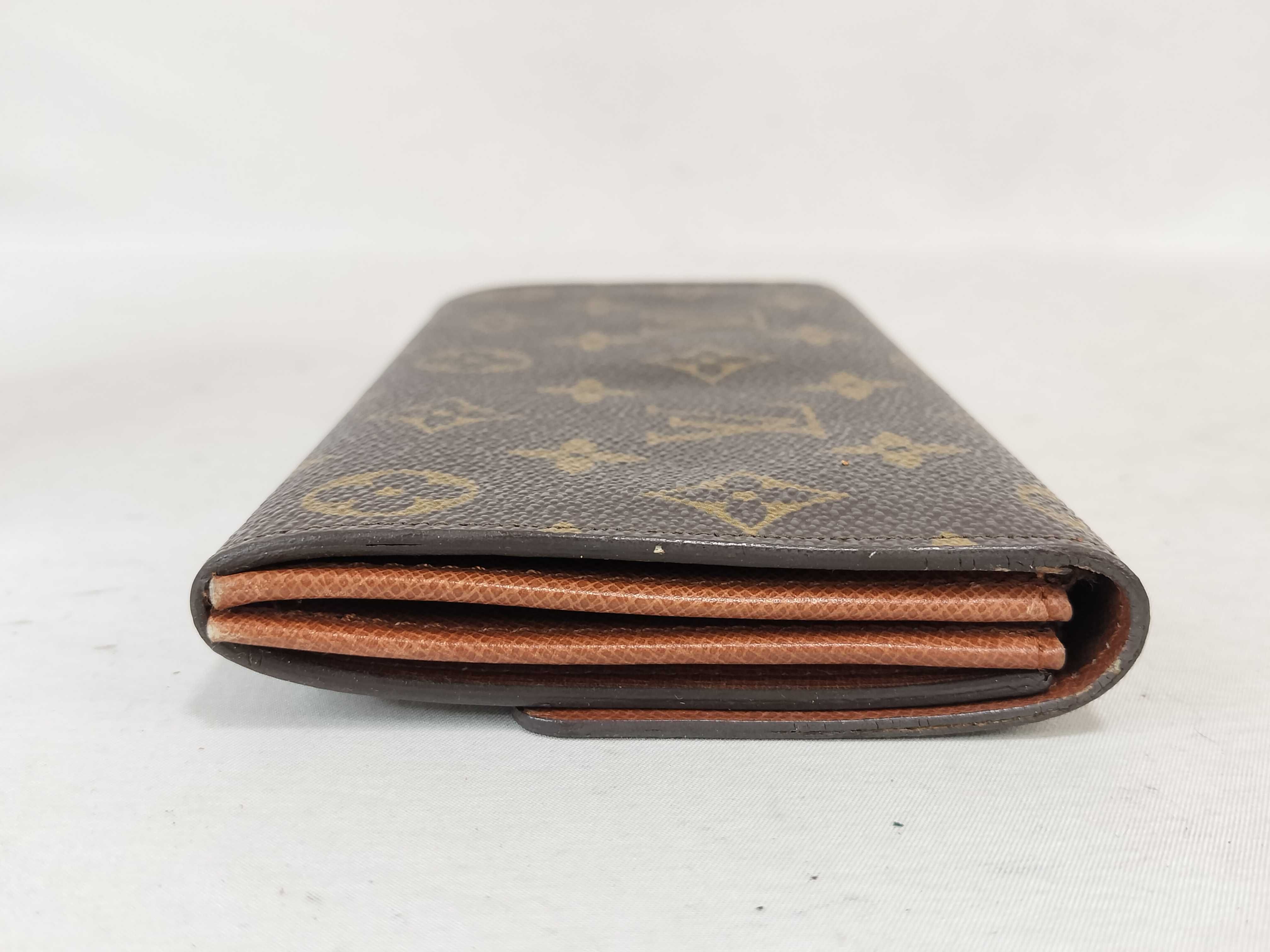 Monogram Louis Vuitton Monogram Portemonnaie Credit 874AN Wallet — view 5